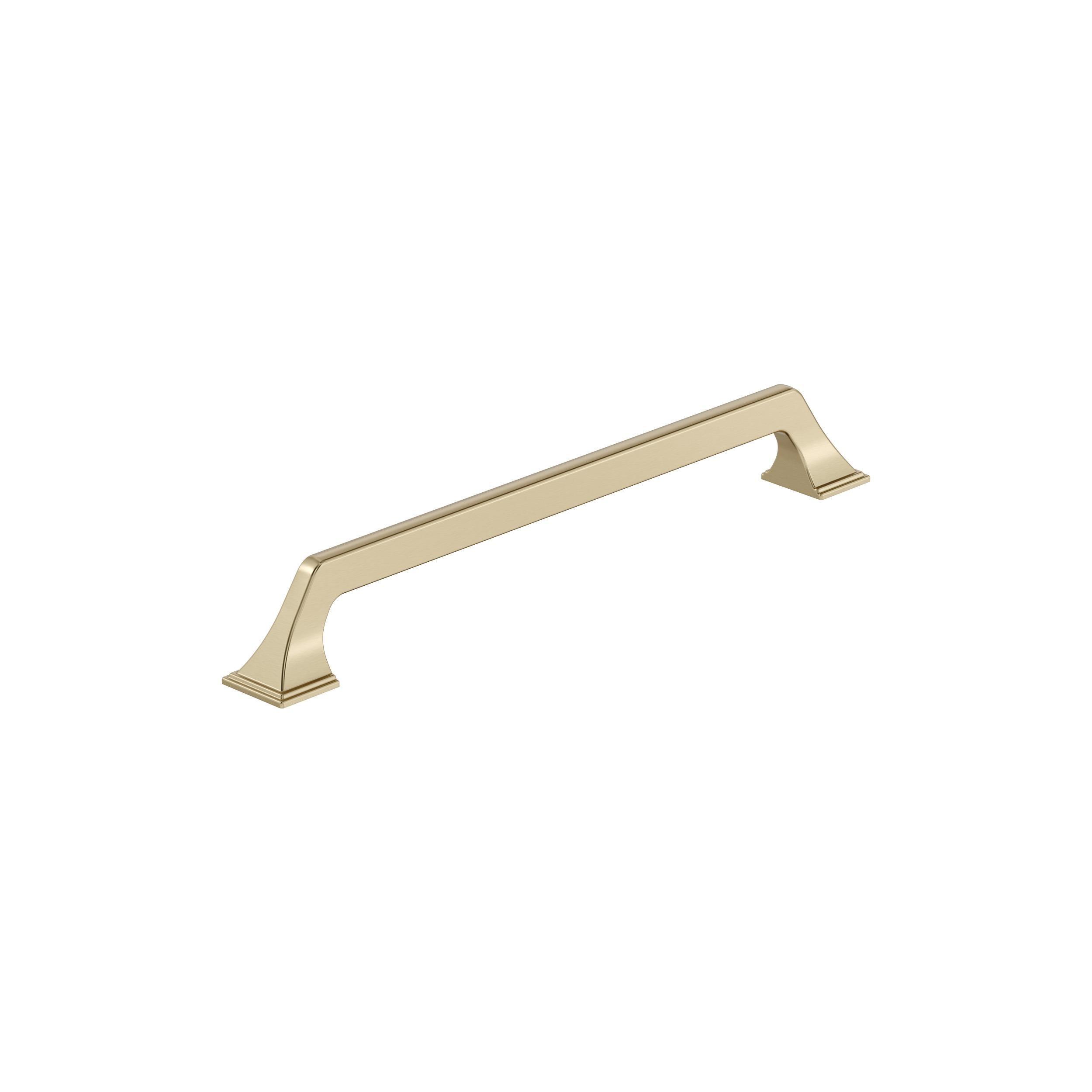 Amerock Exceed 8-13/16 inch (224mm) Center-to-Center Golden Champagne Cabinet Pull