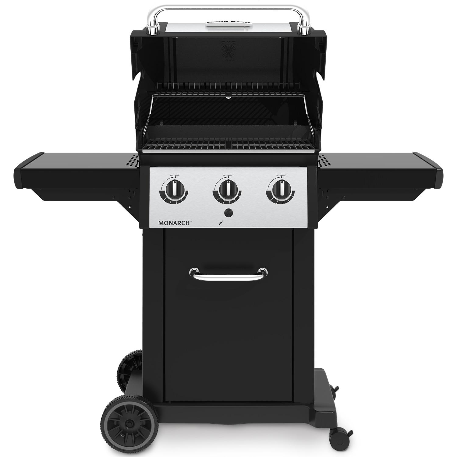 Broil King Monarch 320 3-Burner Gas Grill in Black