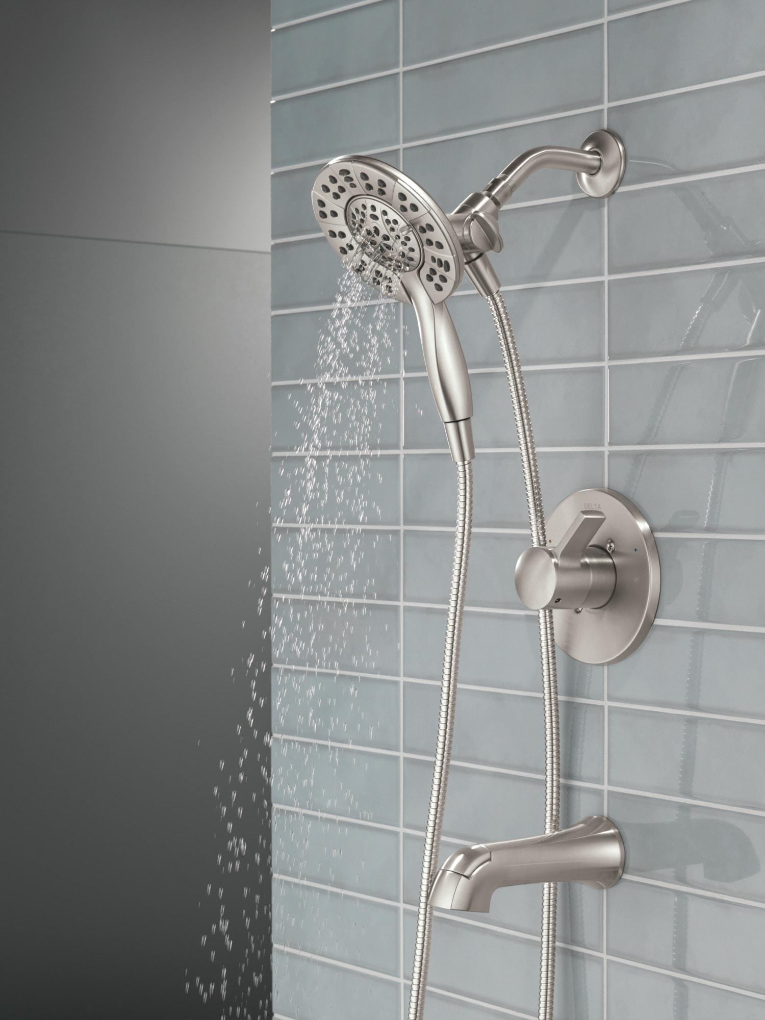 Delta T144855-I Albion Monitor 14 Series Tub And Shower Trim Package - Nickel