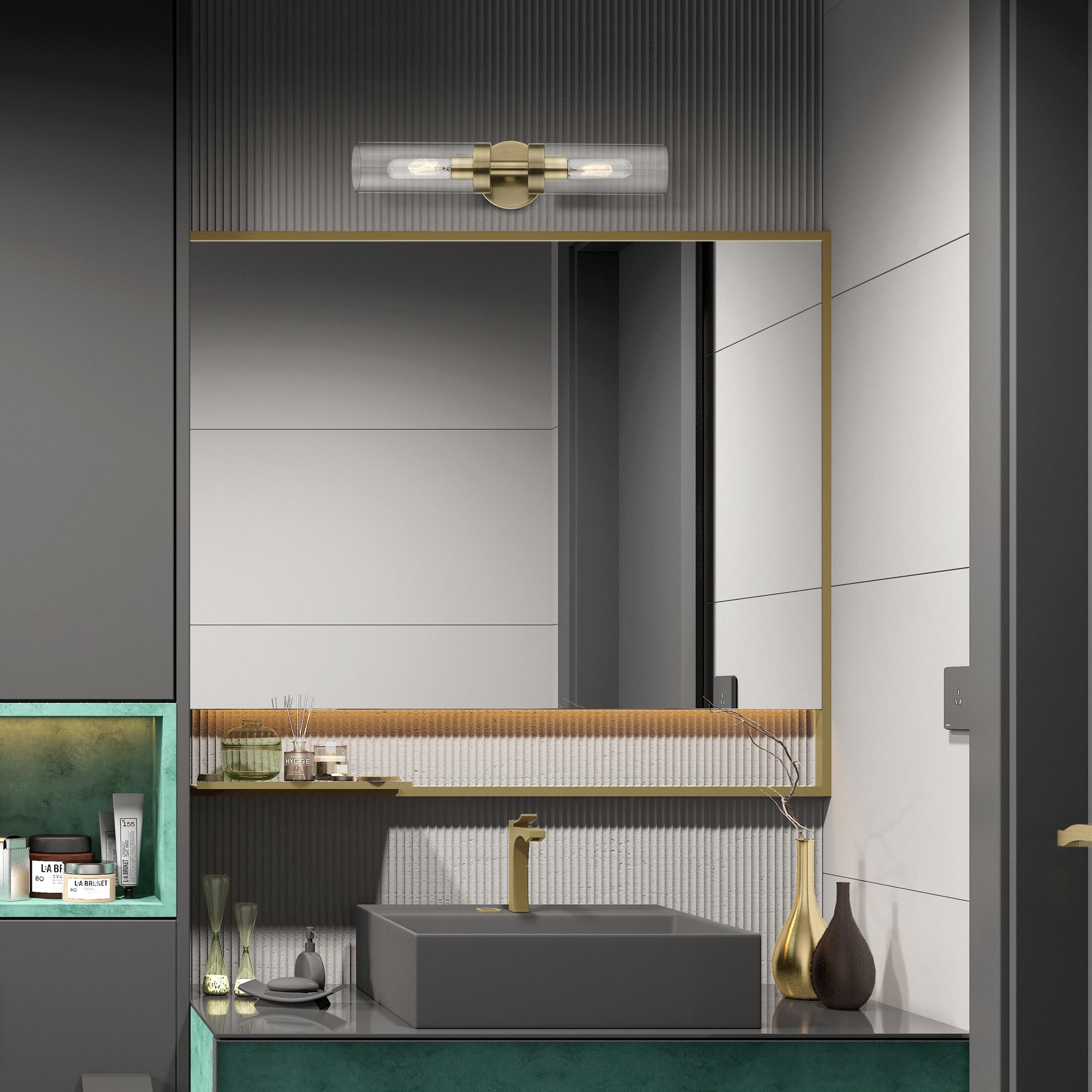 Livex Lighting Ludlow 2 - Light Vanity in  Antique Brass