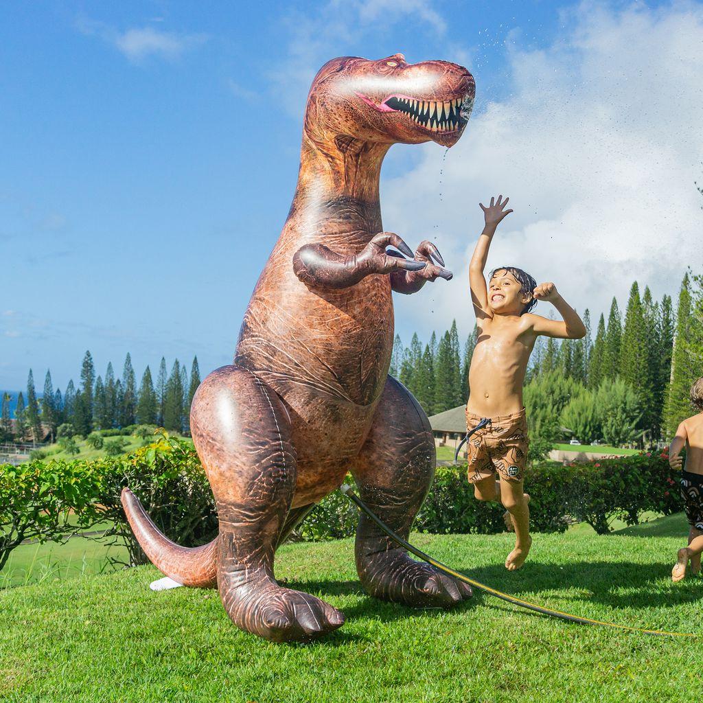 PoolCandy Giant T-Rex Sprinkler, Over 6 Feet Tall, PVC