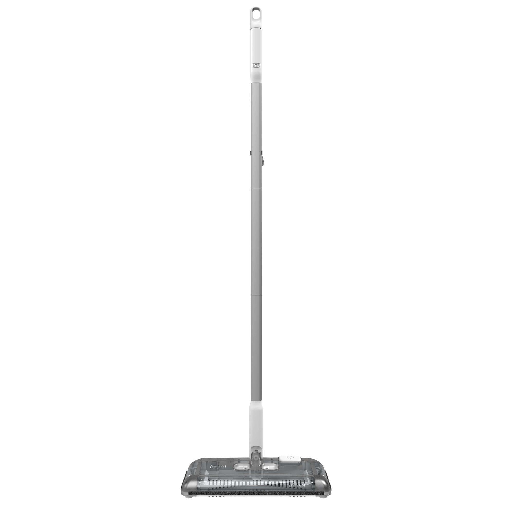BLACK+DECKER Floor Sweeper, 50 Minutes Runtime, Powder White
