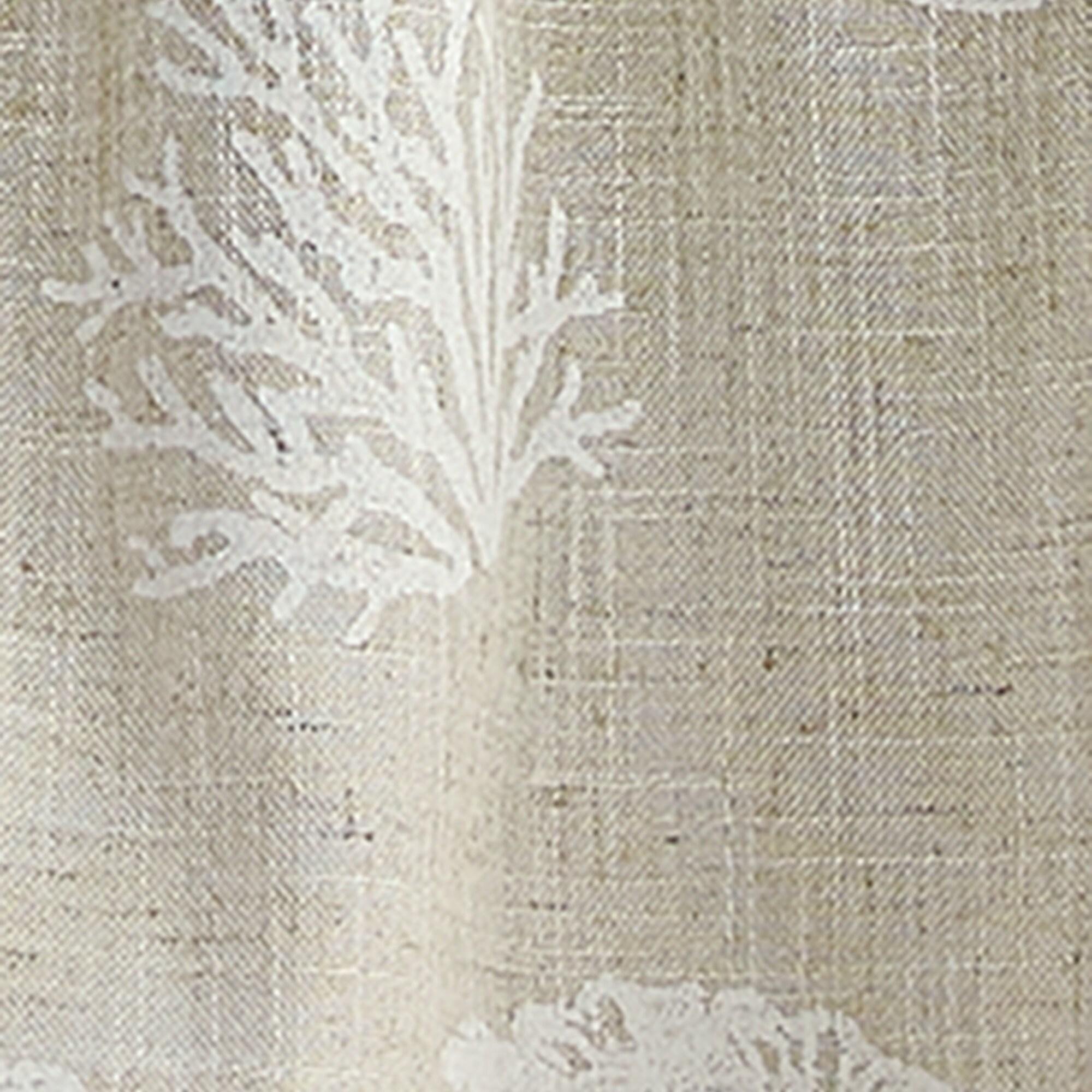 CHF Seashells Valance, Printed , Linen, Adult
