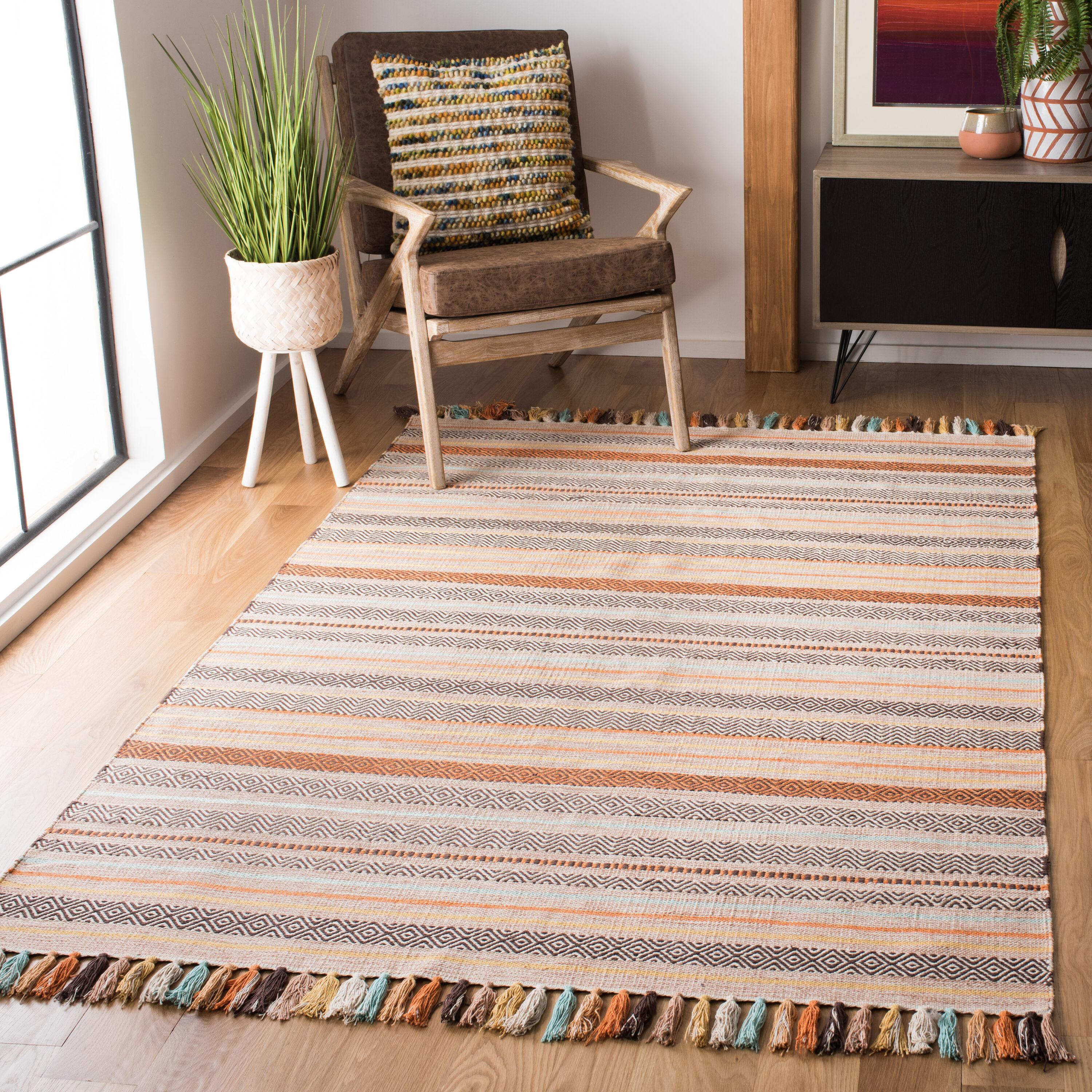 Montauk MTK901 Hand Woven Area Rug - Beige/Multi - 5'x8' - Safavieh.