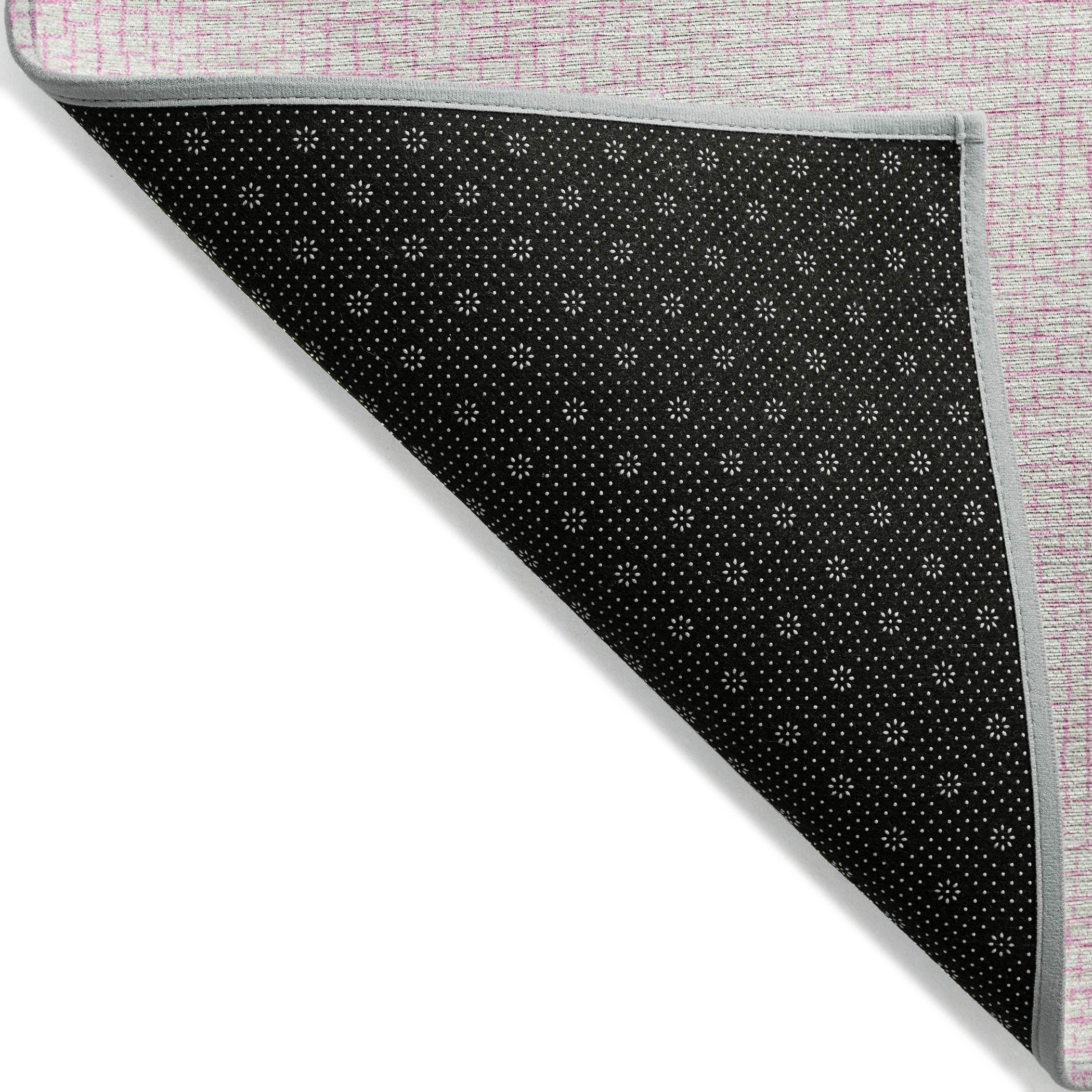 Machine Washable Indoor/Outdoor Chayden ACN1058 Pink Rug