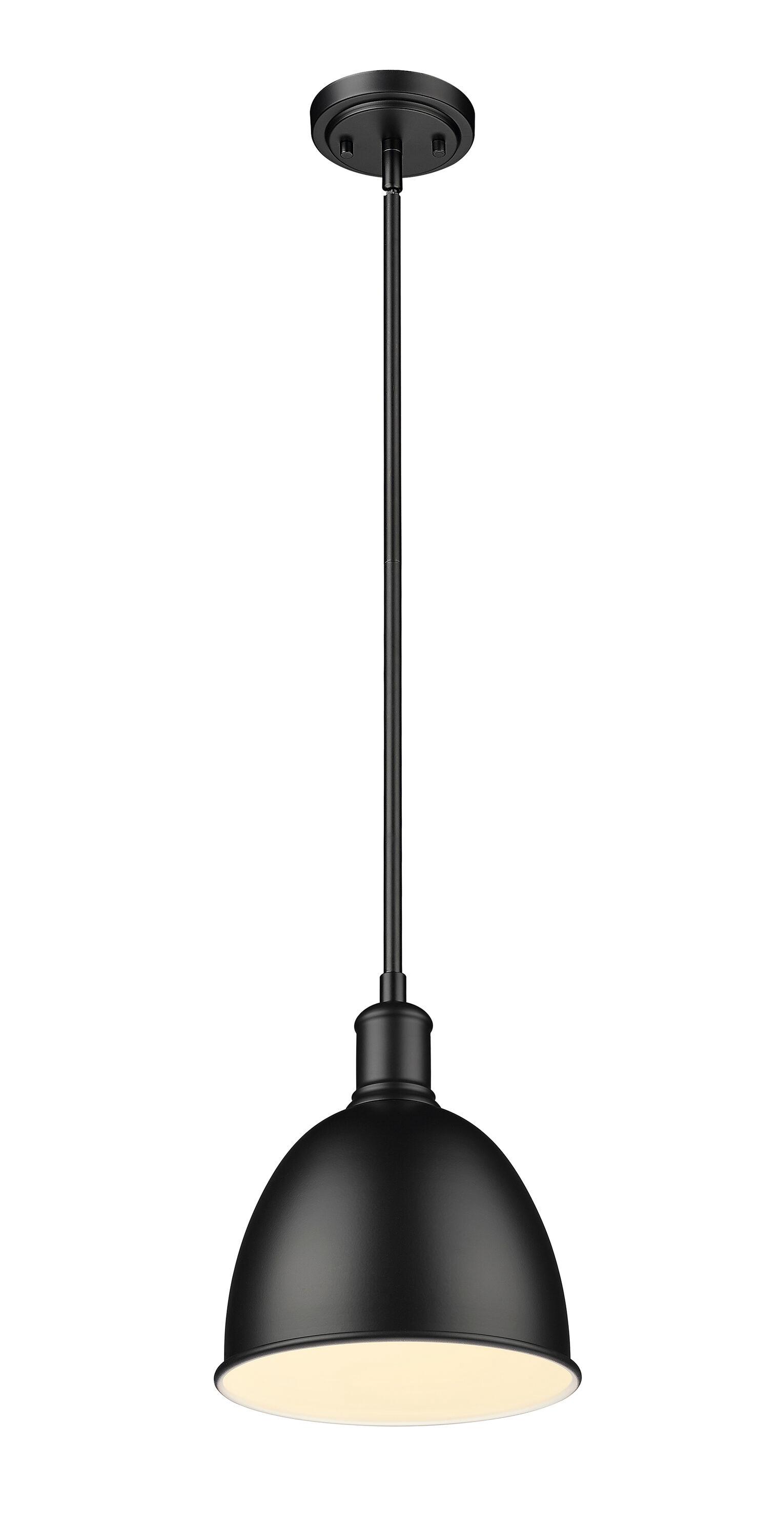 Z-Lite Sawyer 1 - Light Pendant in  Matte Black