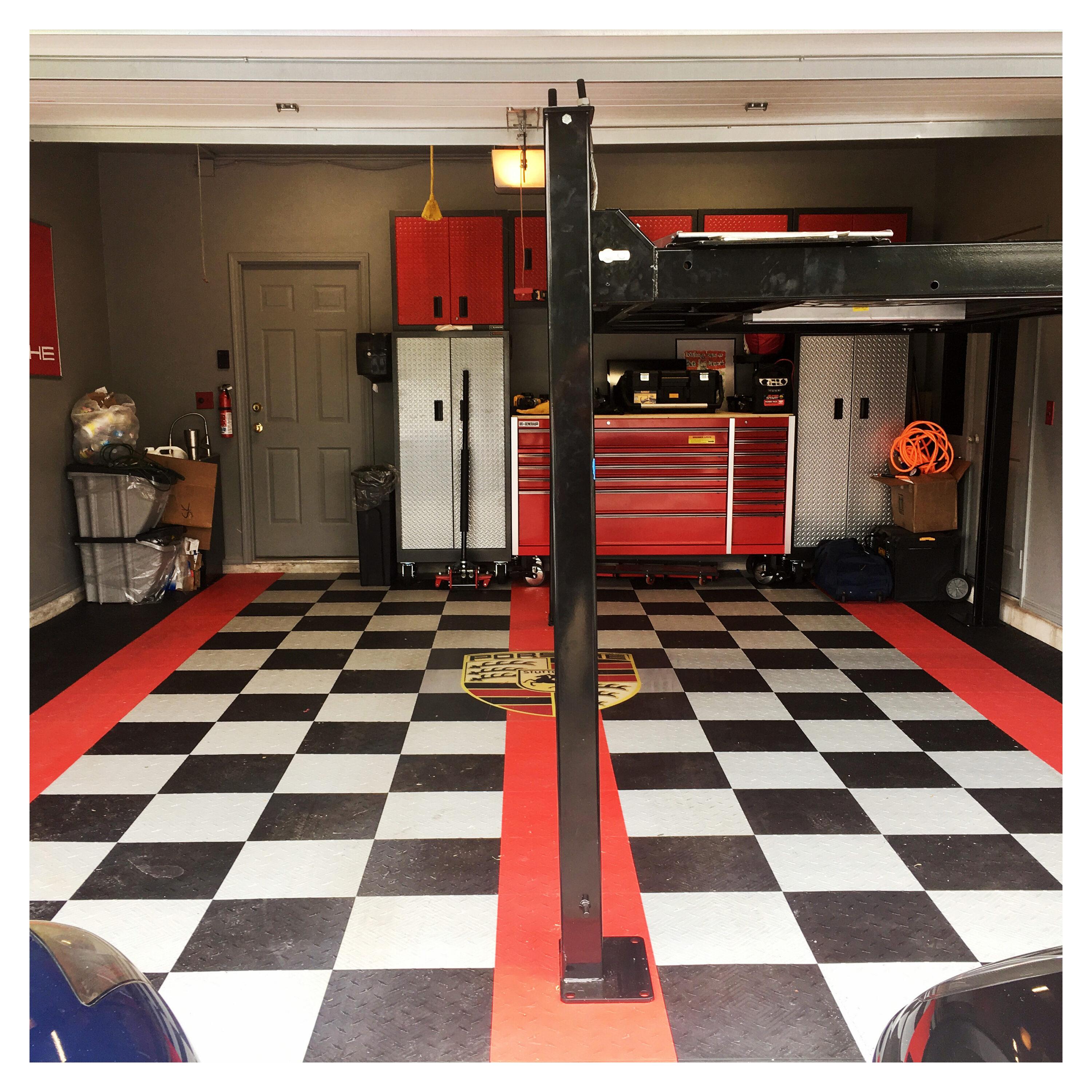 Swisstrax Swisstrax 12'' W x 12'' L Garage Flooring (Set of 10)