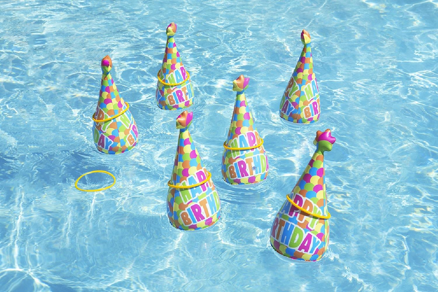 Poolmaster Party Hats Swimming Pool, Outdoor and Indoor Ring Toss Game