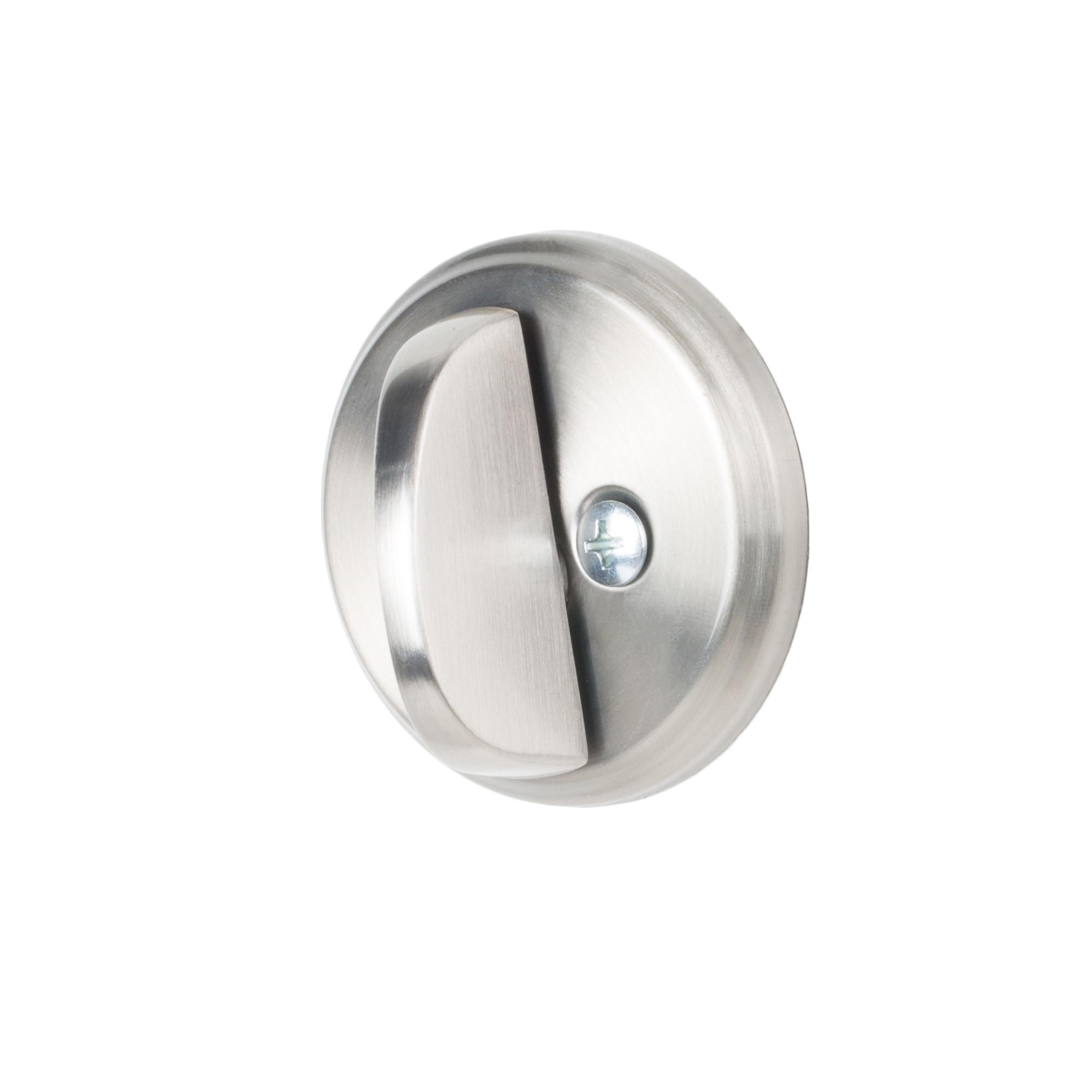 One-Sided Deadbolt Thumbturn with Exterior Plate