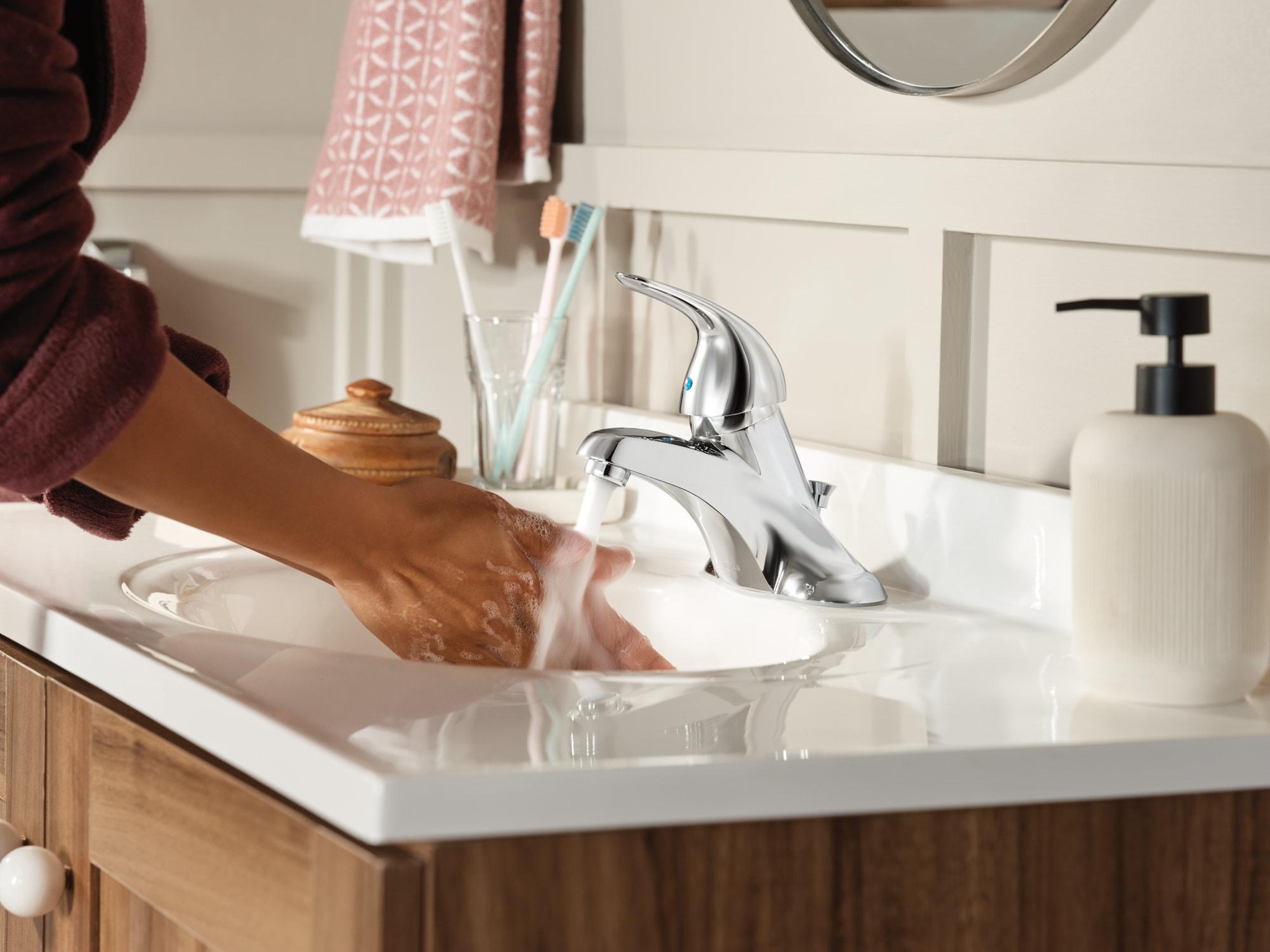 Moen WS84503 Adler Centerset Bathroom Faucet