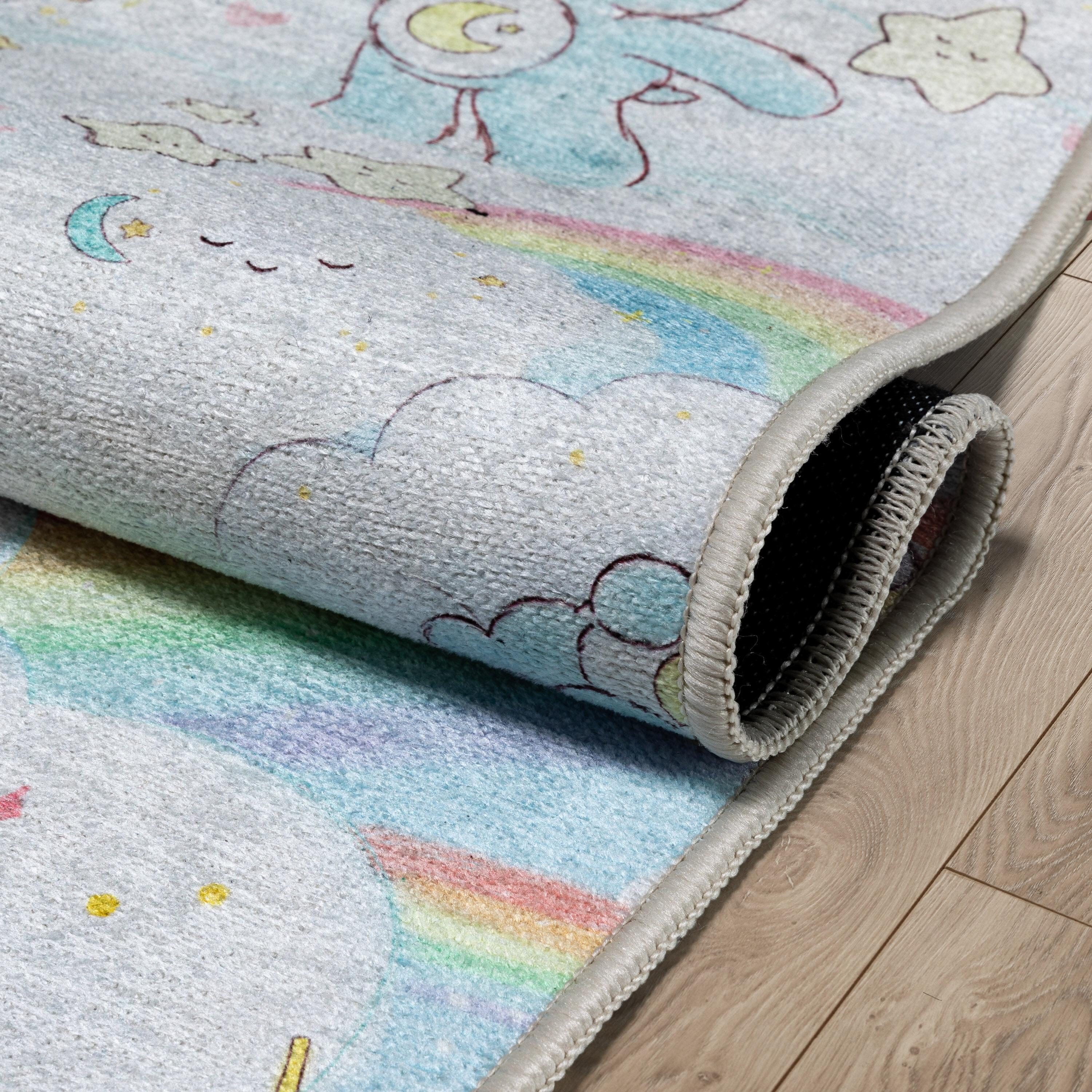 Care Bears Rainbows In The Sky 2' x 3' Multi Area Rug By Well Woven