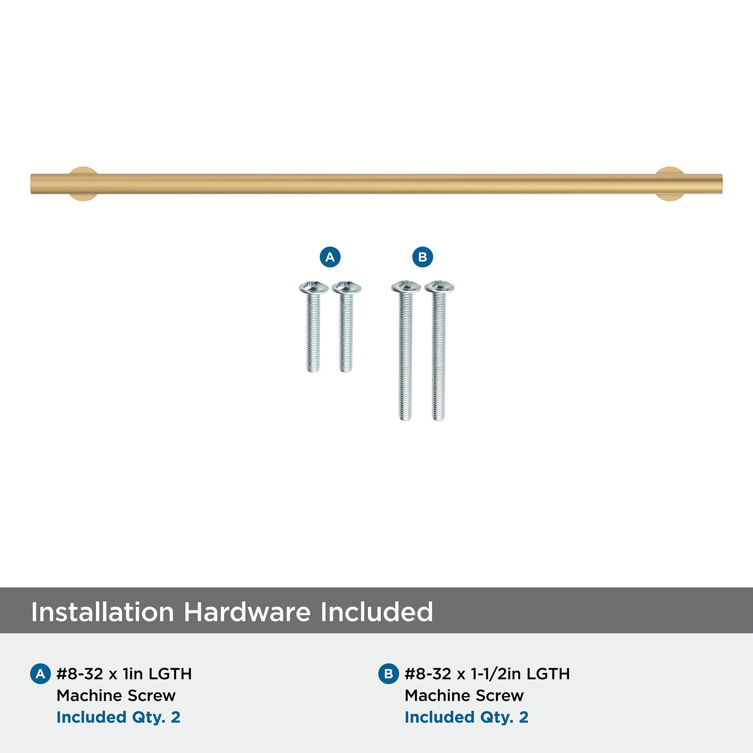 Amerock Radius 12-5/8 inch (320mm) Center-to-Center Champagne Bronze Cabinet Pull