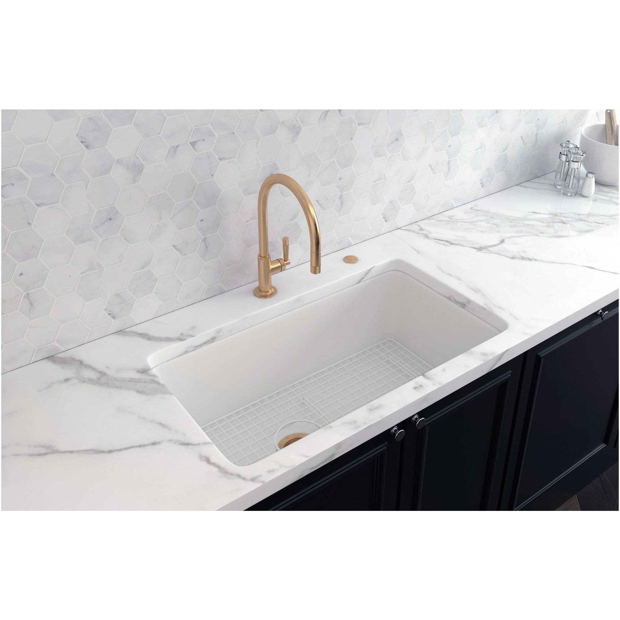 Graceline Pull-Down Kitchen Faucet With C-Spout