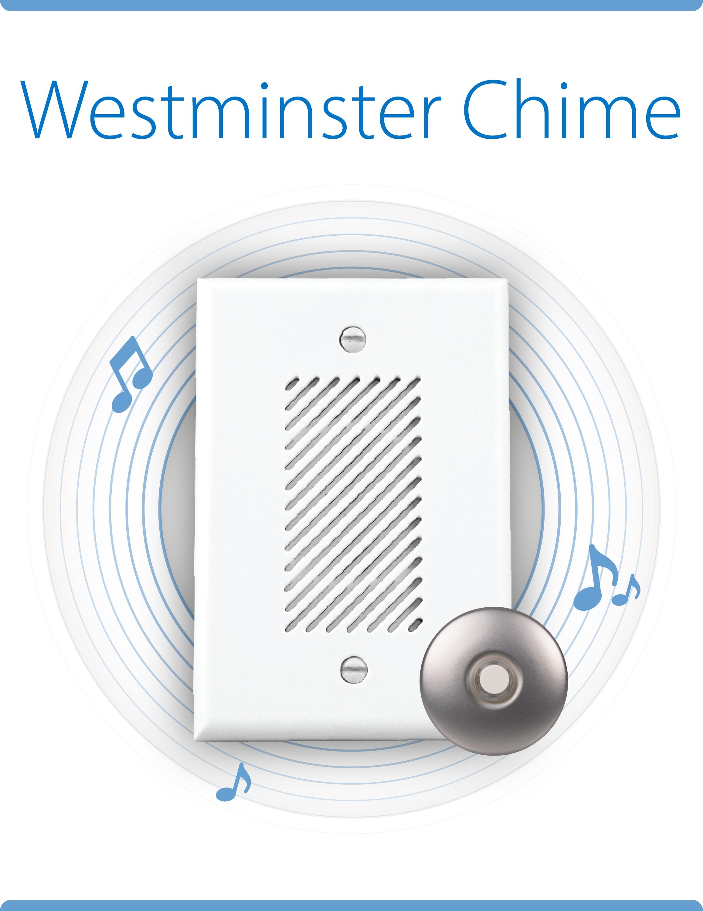 NICOR Lighting White Doorbell Kit