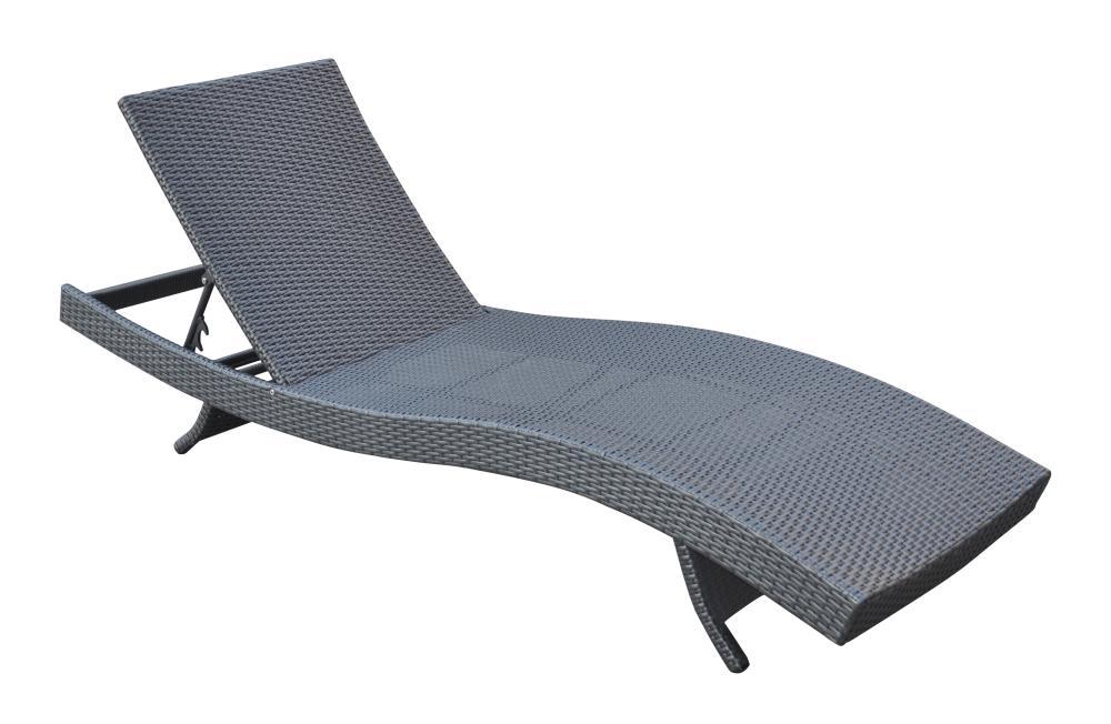 Highland Dunes Thuy Premium All-Weather Wicker Outdoor Armless Lounge Chair