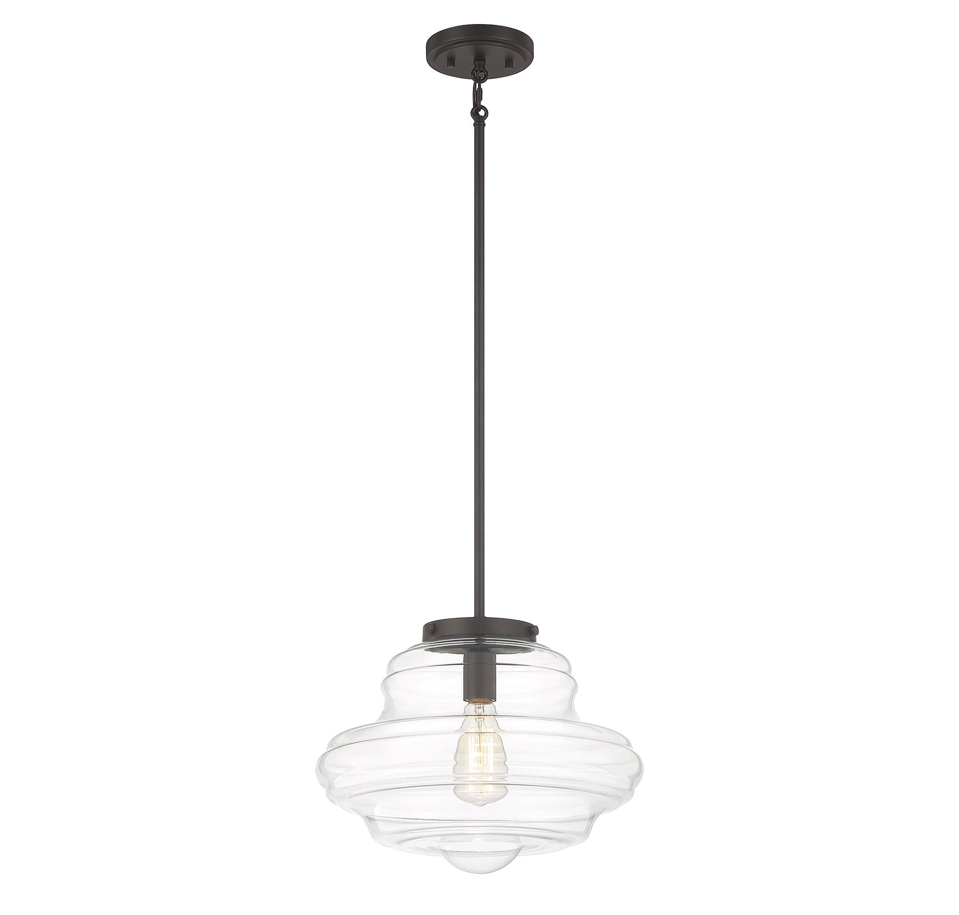 Trade Winds Jordan 1-Light Pendant in Oil Rubbed Bronze