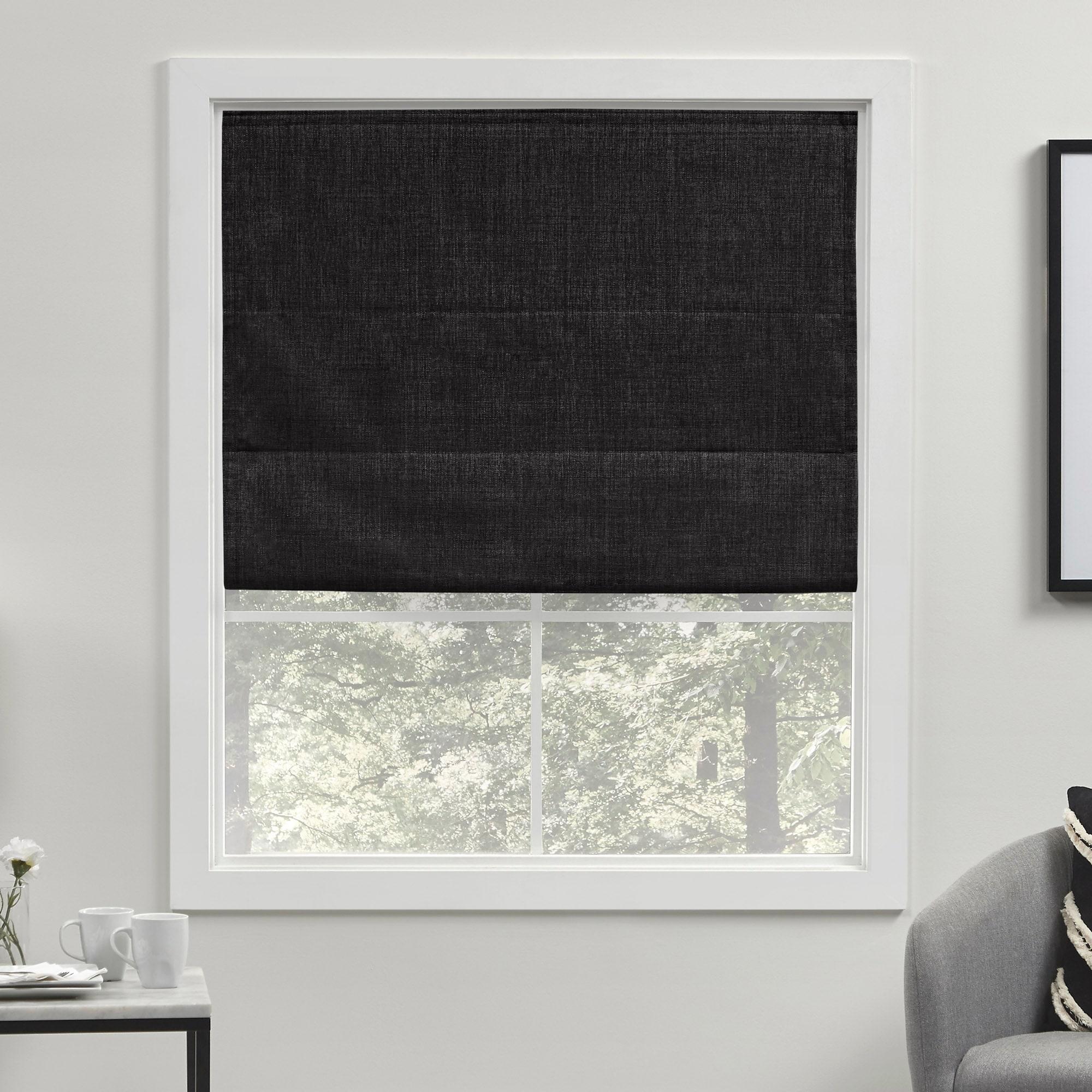 Amalgamated Textiles Exclusive Home Acadia 100% Blackout Roman Shade