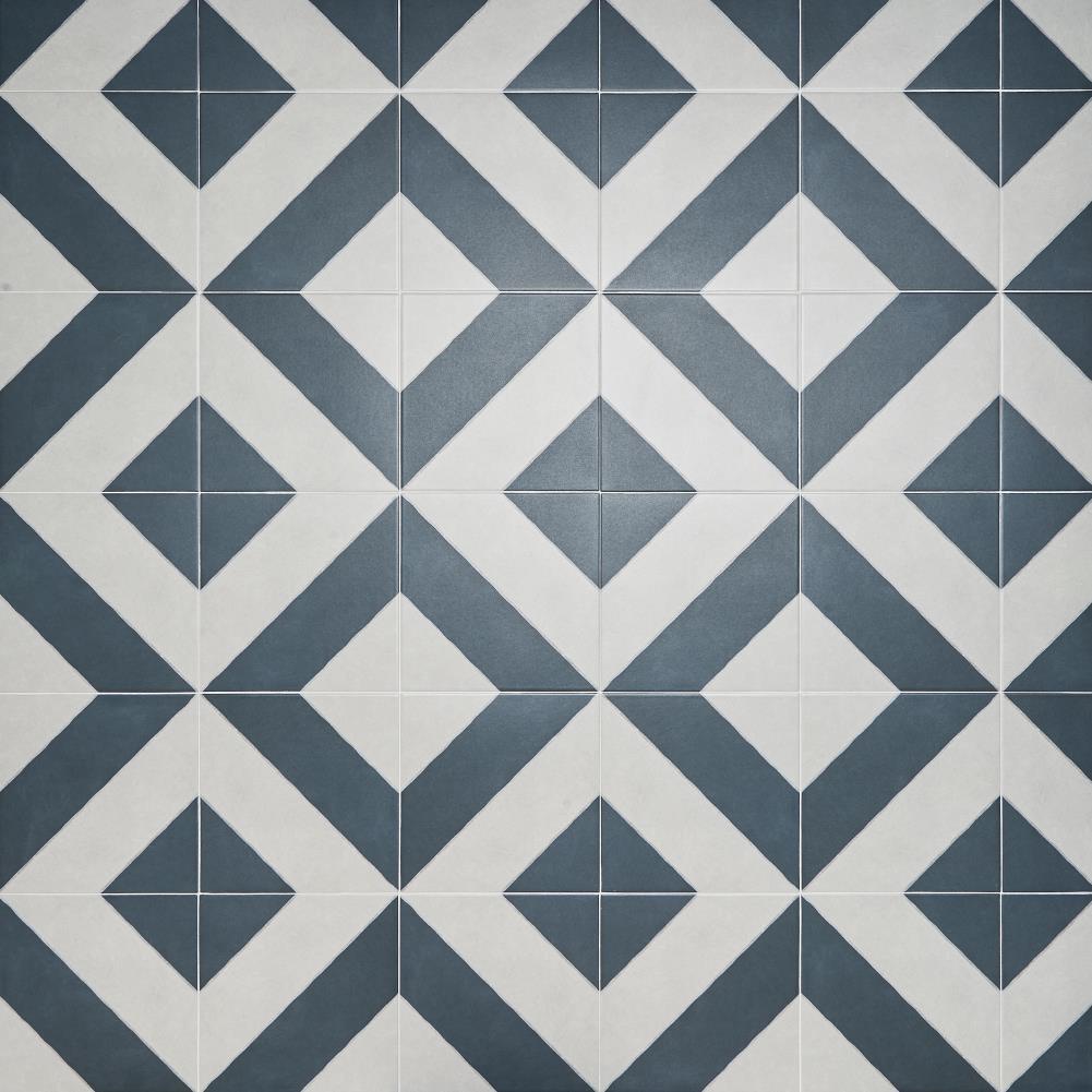 Ava Diagonal 9" x 9" Porcelain Tile (10.76 sq. ft./ Case)