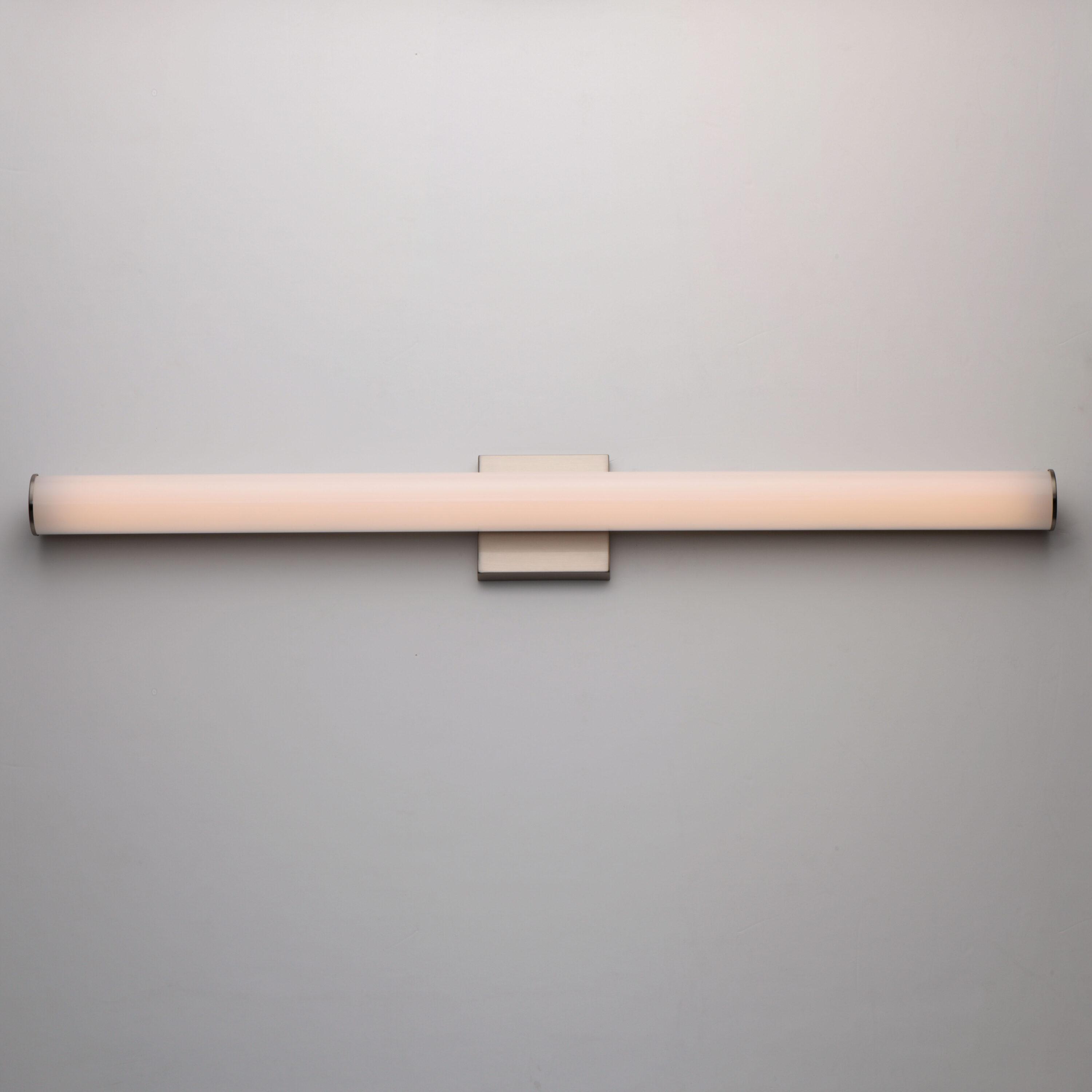 Maxim 52104SN 36 in. Rail Satin Nickel LED Bath Vanity Wall Light