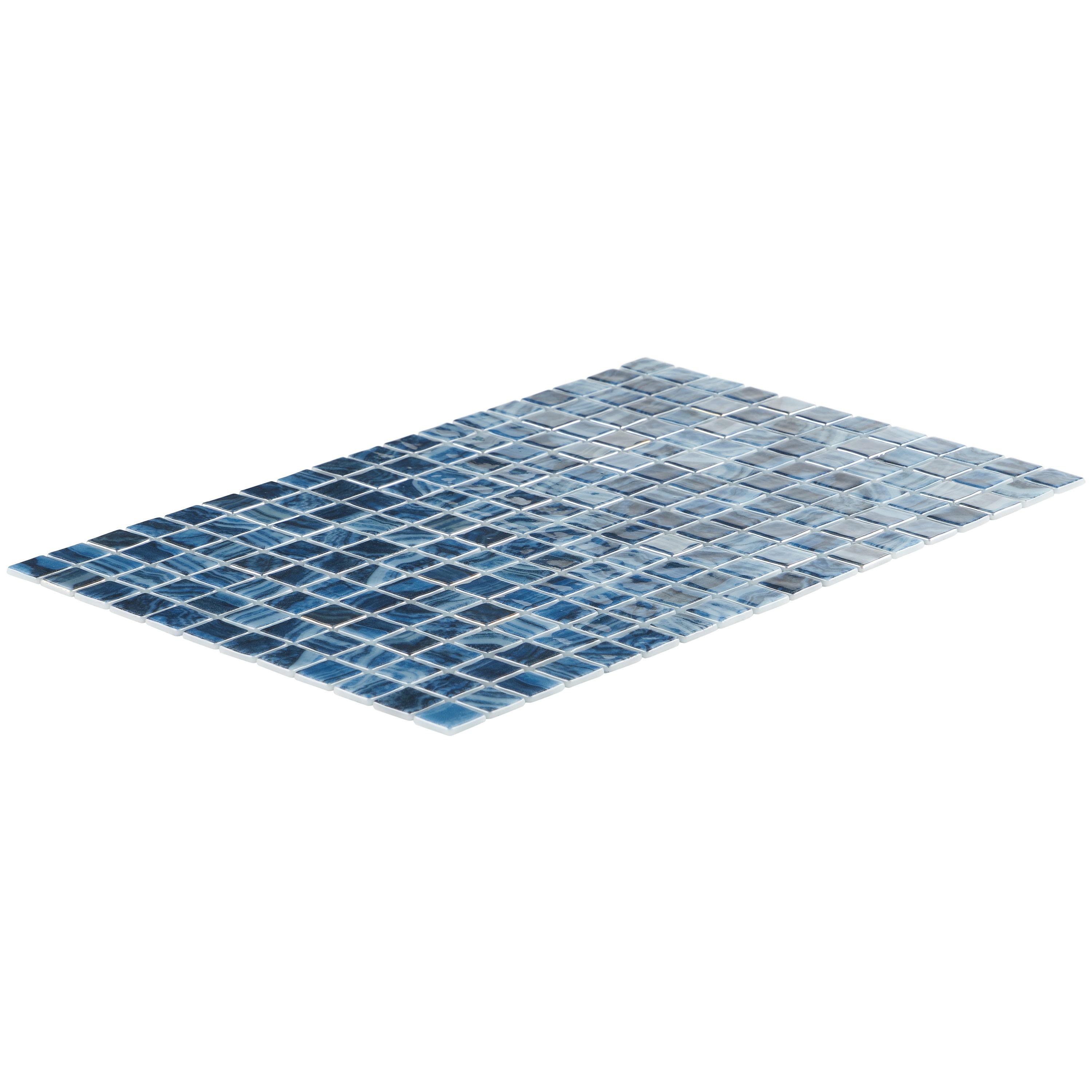 Rapids 1" x 1" Glass Grid Mosaic Wall & Floor Tile