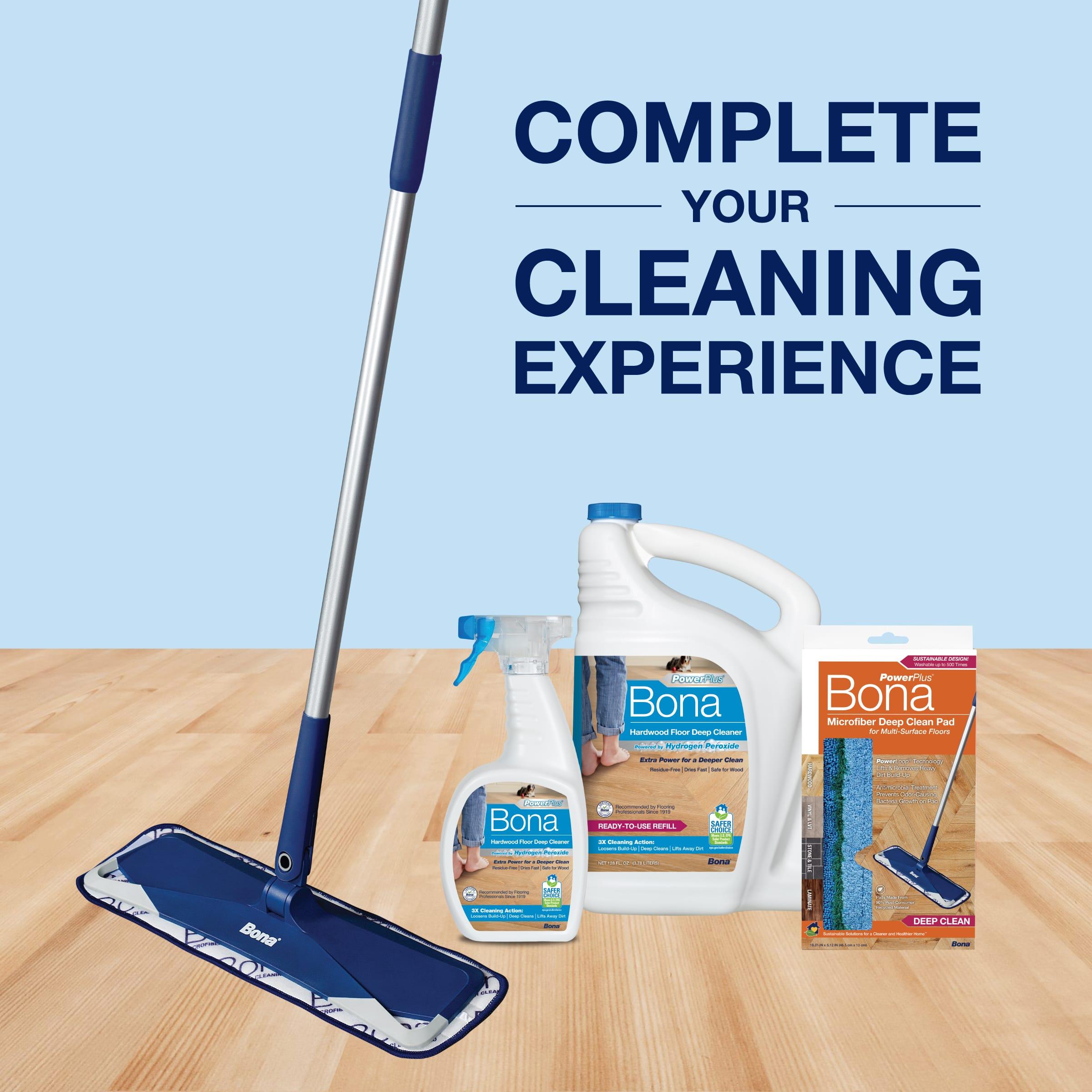 Bona Wood Cleaner Deep Clean Spray and Mop Multi-Purpose Floor Cleaner - 32 fl oz