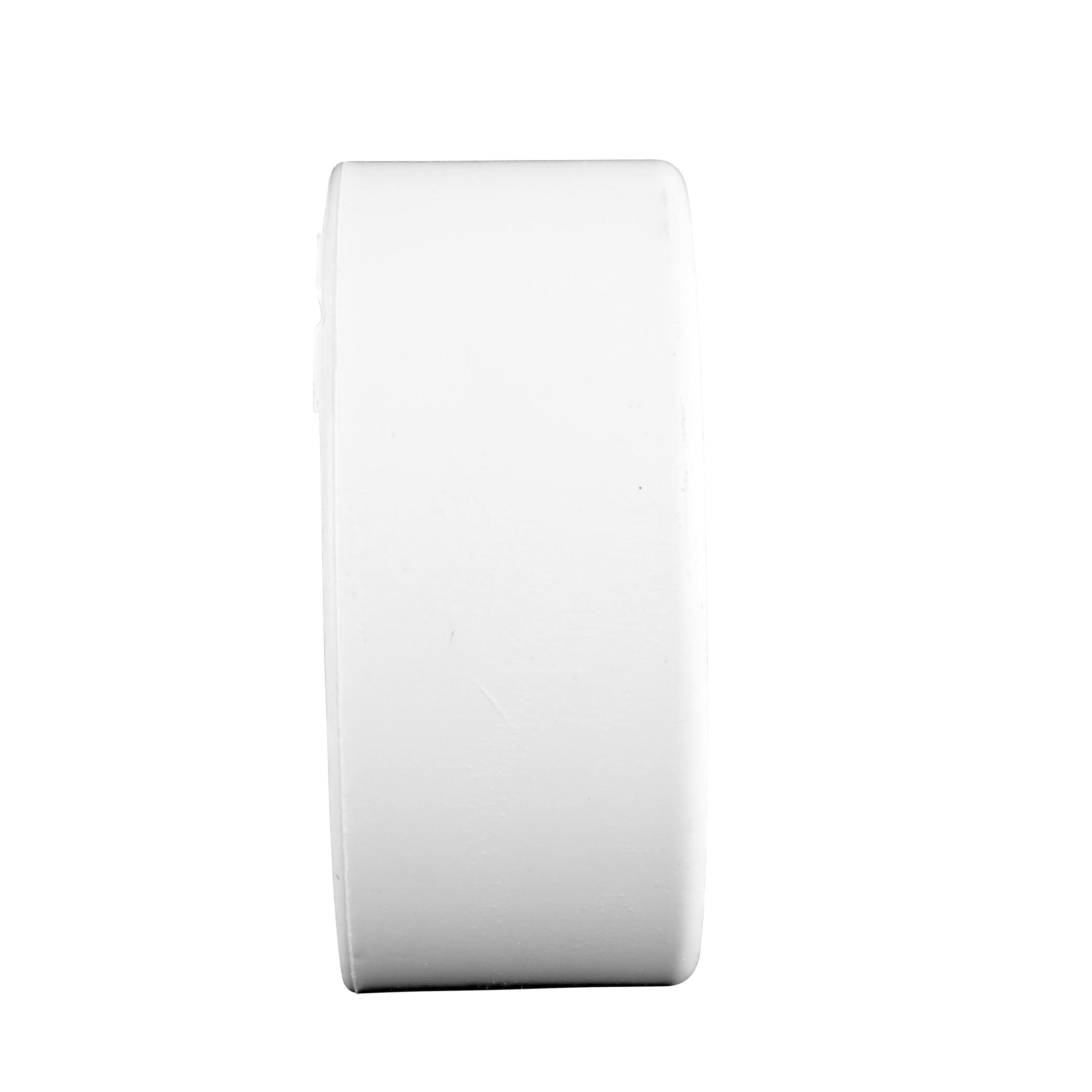 NDS 4P06 PVC SD Cap, 4-Inch, Makes Solvent-Weld Connections, for Use with 4-Inch Sewer and Drain Pipe, White