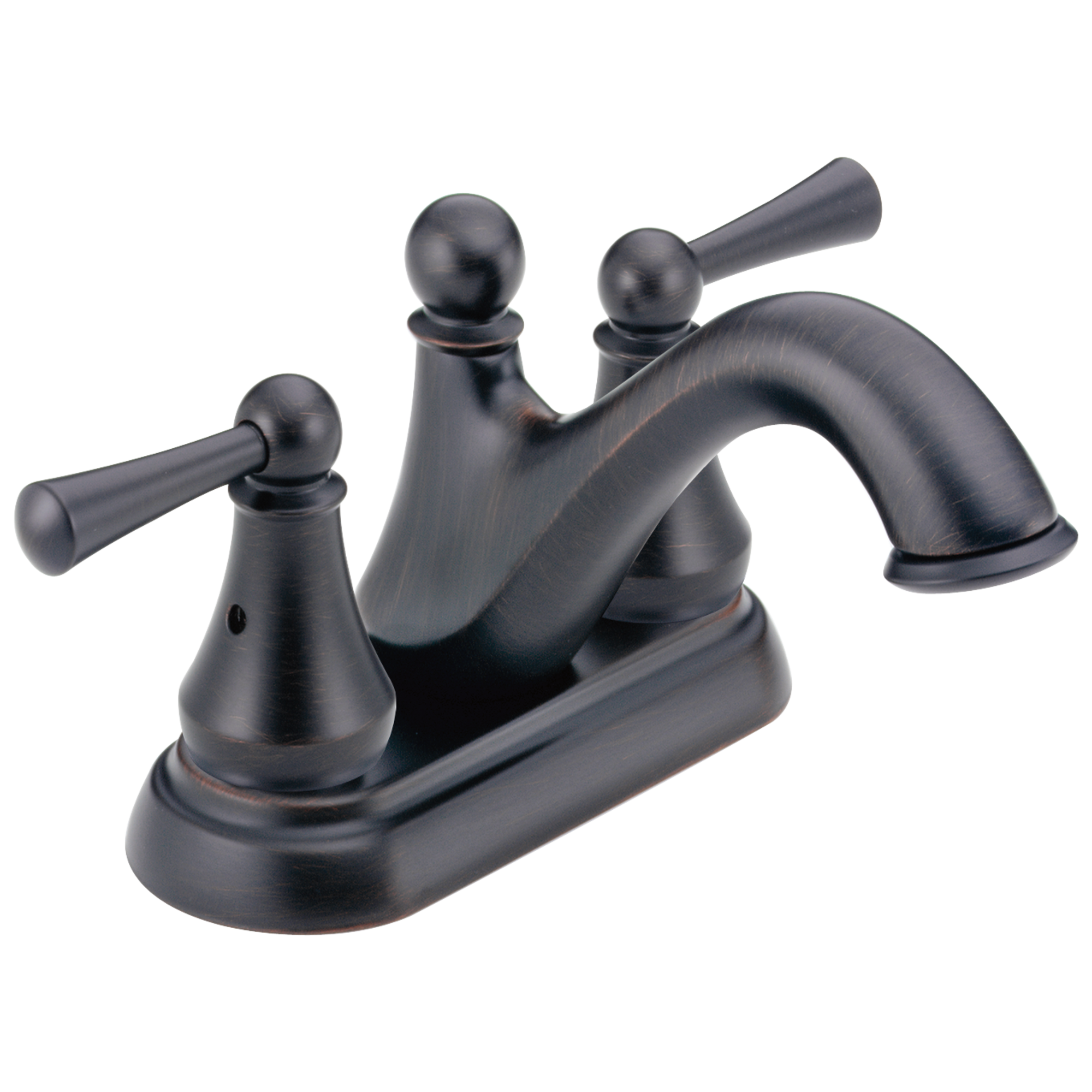 Haywood Centerset Bathroom Faucet with Drain Assembly, 2-handle Bathroom Sink Faucet