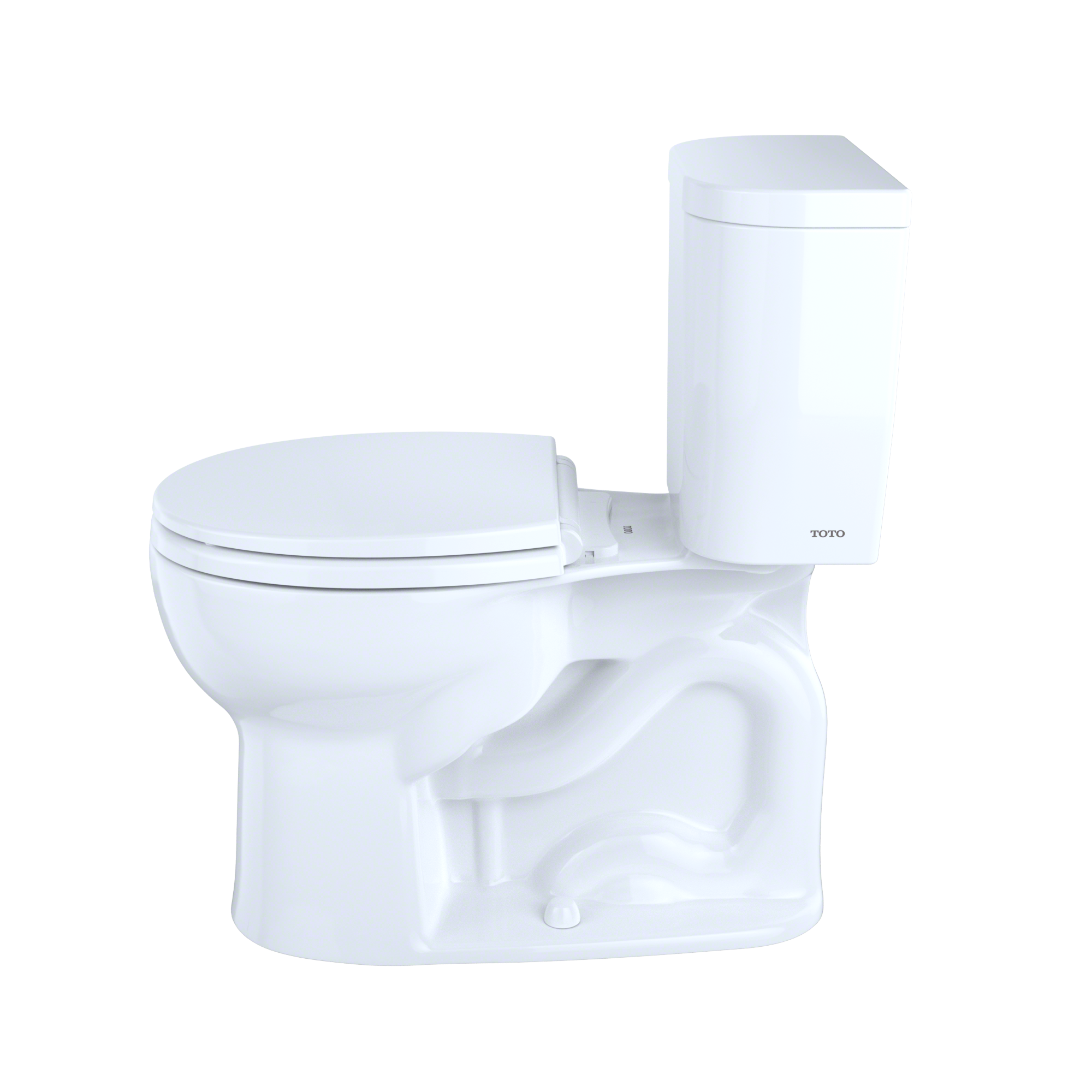 Entrada Dual-Flush Round Two-Piece Toilet (Seat Not Included)