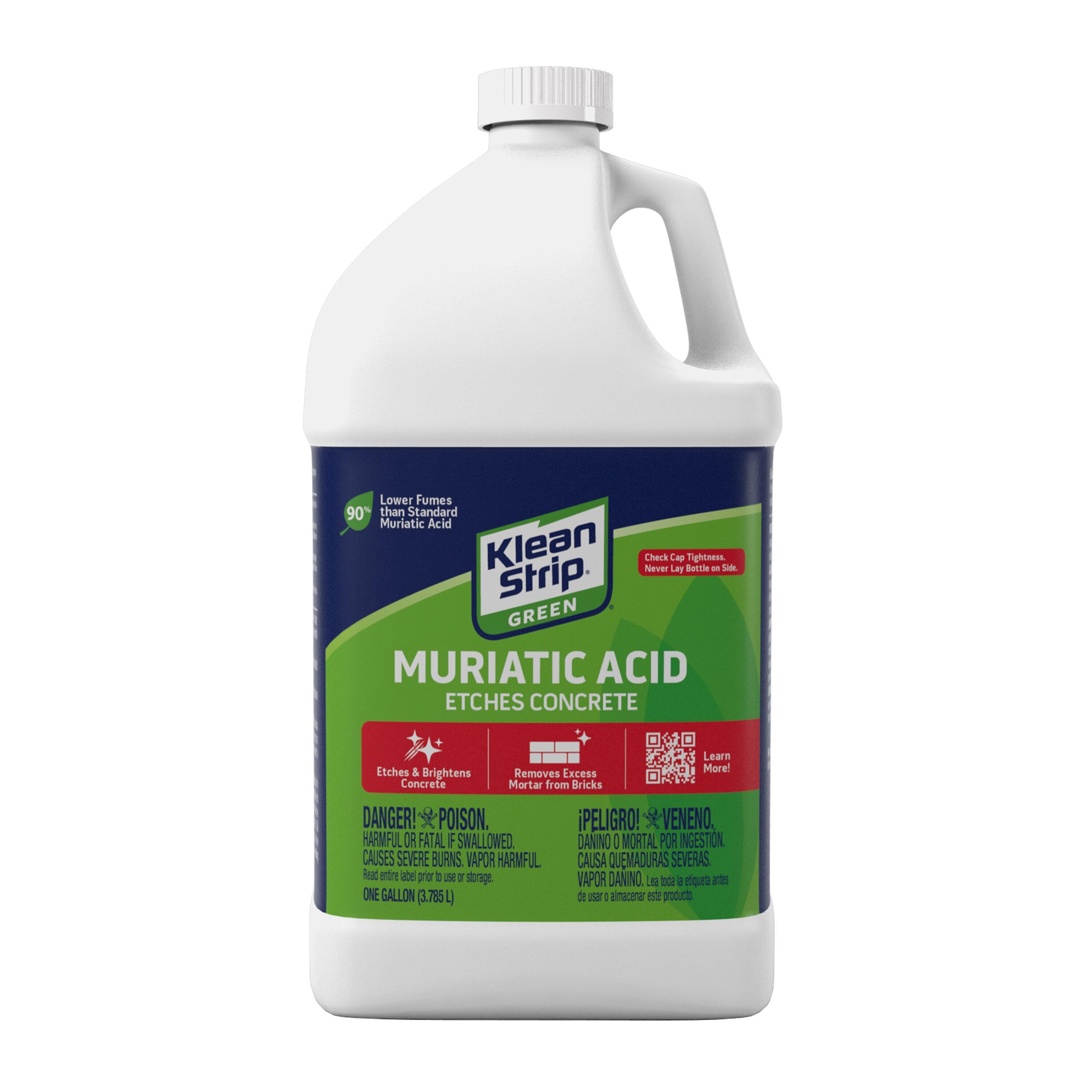 Klean Strip Green Gallon Muriatic Acid for Concrete and Masonry