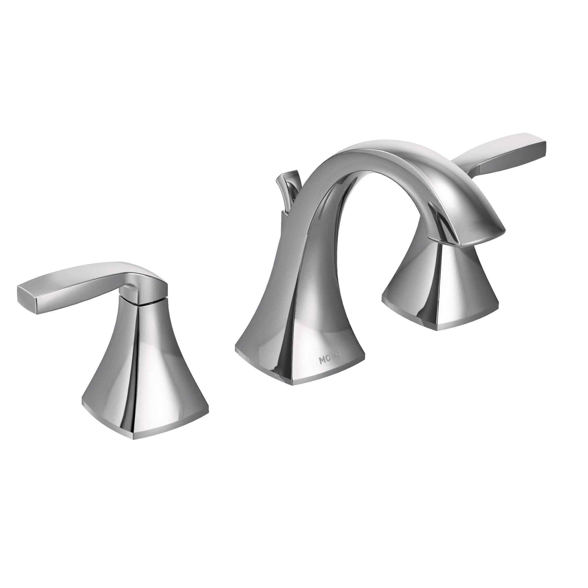 Moen Voss Two Handle 8 in. Widespread Bathroom Faucet Trim Kit, Valve Required