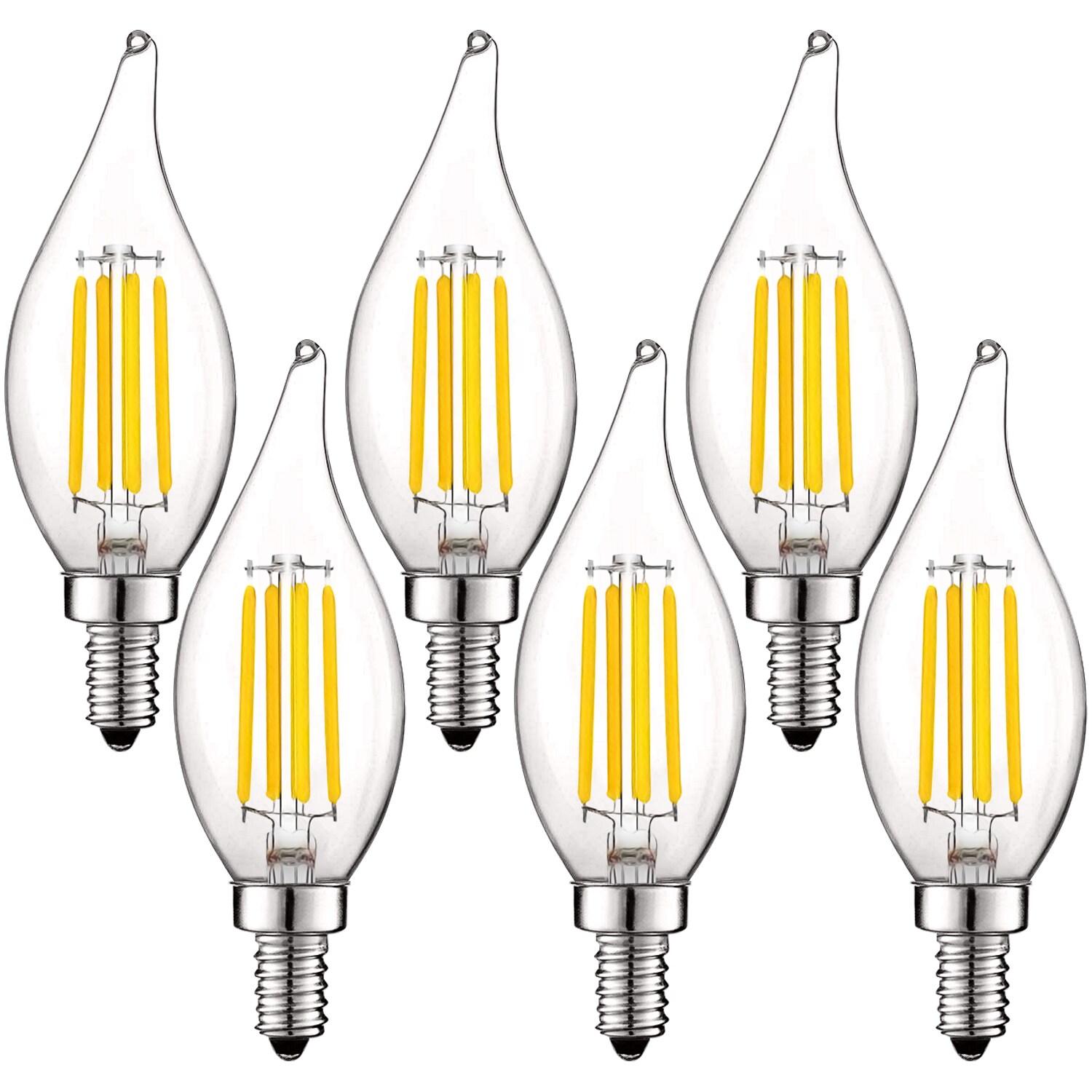 Equivalent CA11 E12/Candelabra Dimmable LED Bulb