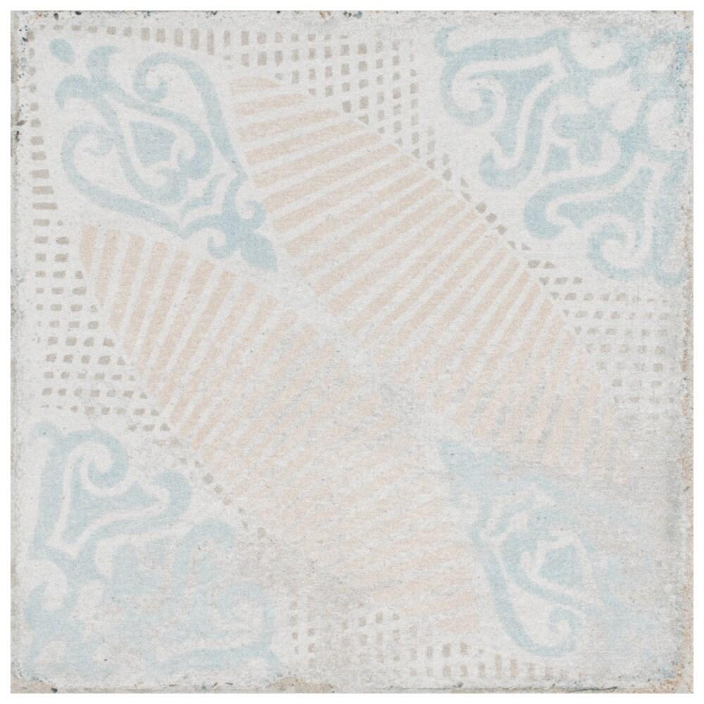 Merola Tile Barcelona 6" x 6" Porcelain Vintage Wall & Floor Tile