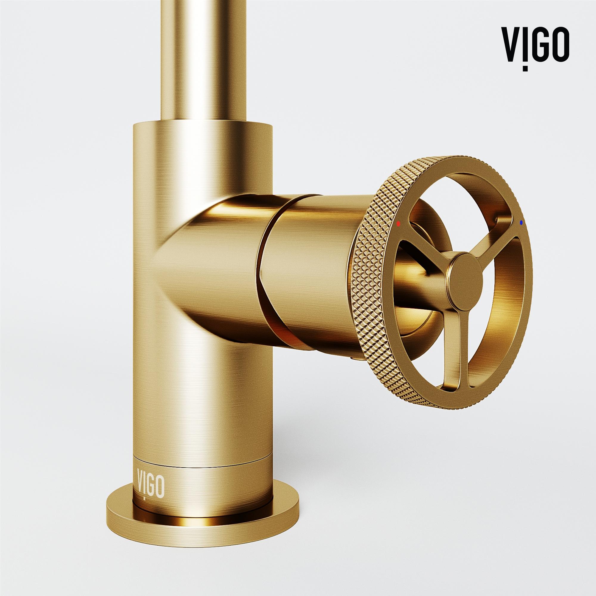 Cass 9" H Single Handle Single Hole Bathroom Faucet