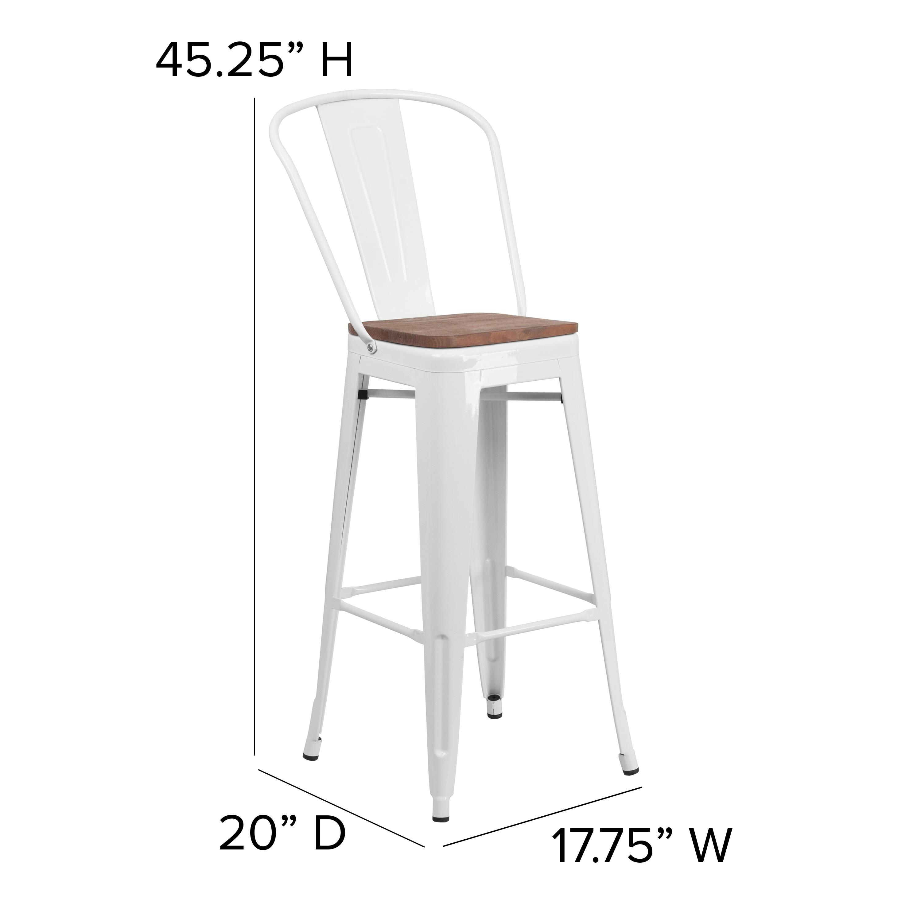 Steel Outdoor Stool