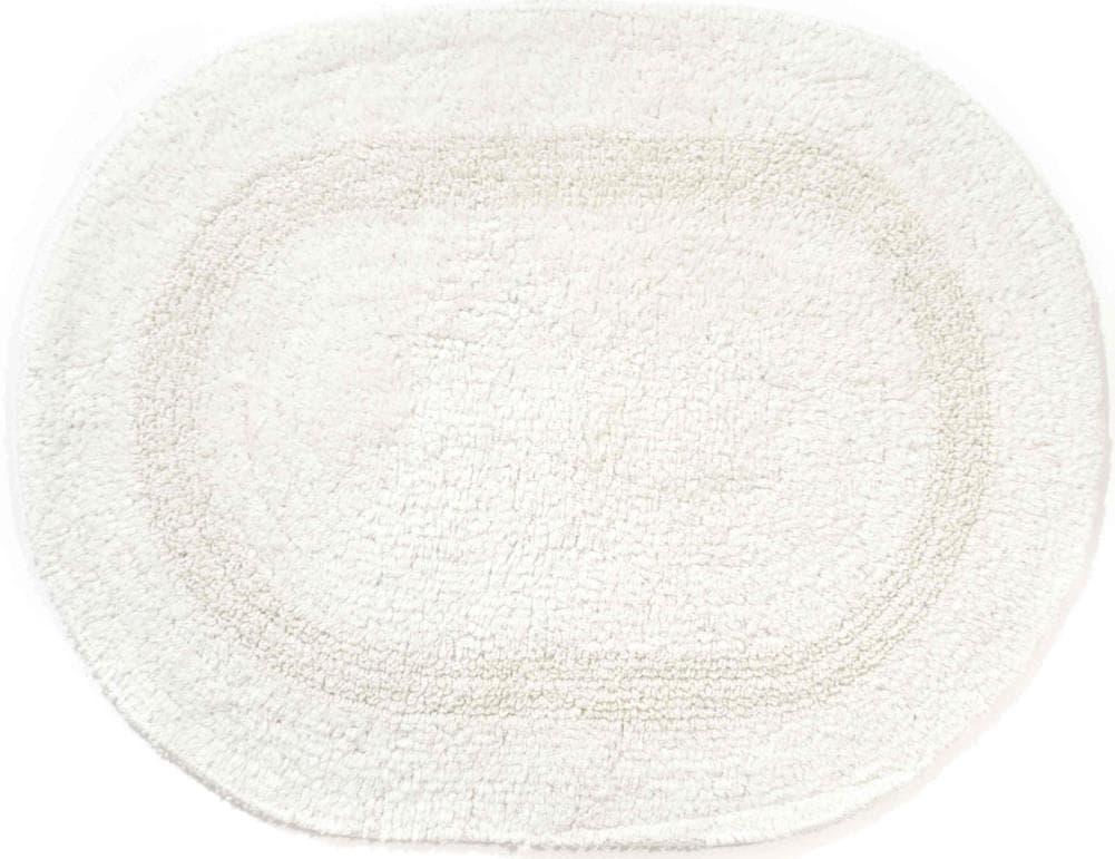 Chesapeake Oval Tub Mat Ivory (17"x24")