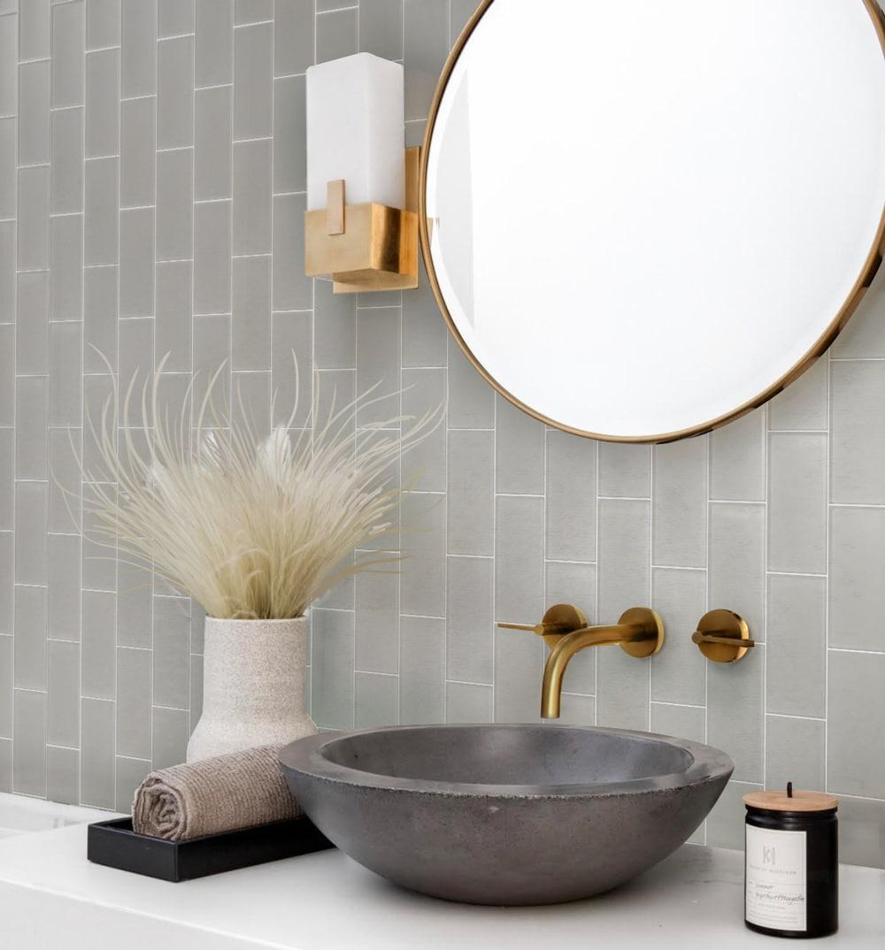 40 pack Lace White 3 in. x 6 in. Polished Glass Subway Wall Tile (5 sq. ft./Case)