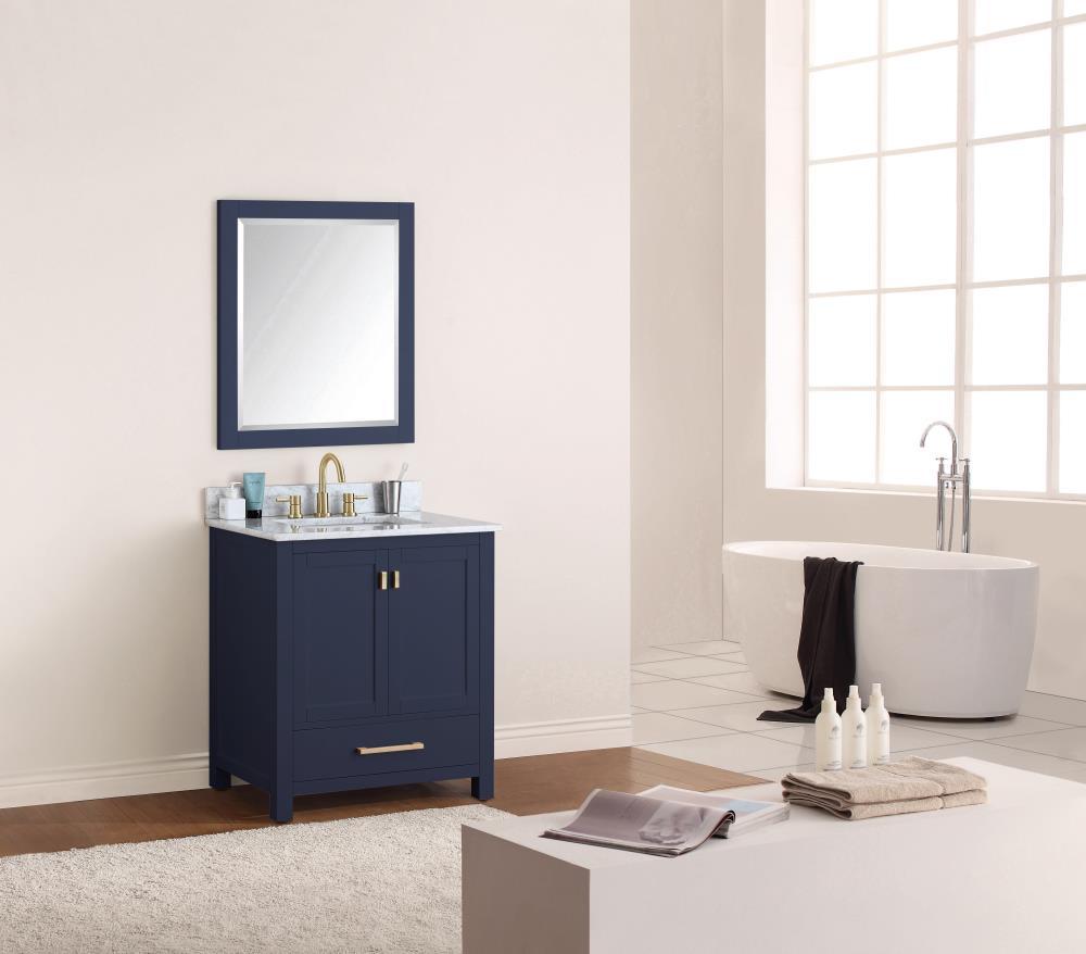 Avanity Modero-V30 Modero 30" Single Free Standing Wood Vanity Cabinet Only - Blue