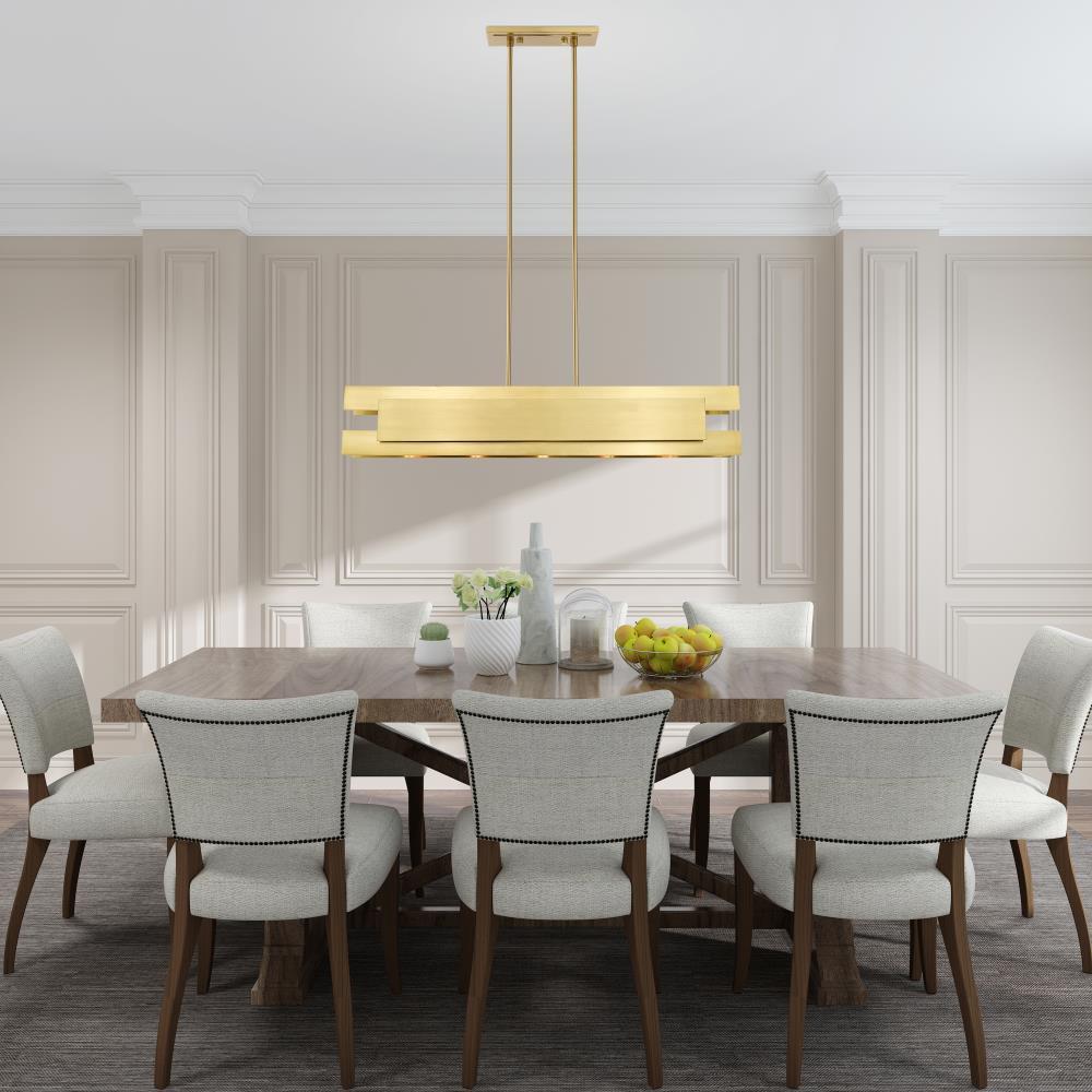 Livex Lighting - Varick - 5 Light Linear Chandelier in Contemporary Style - 7