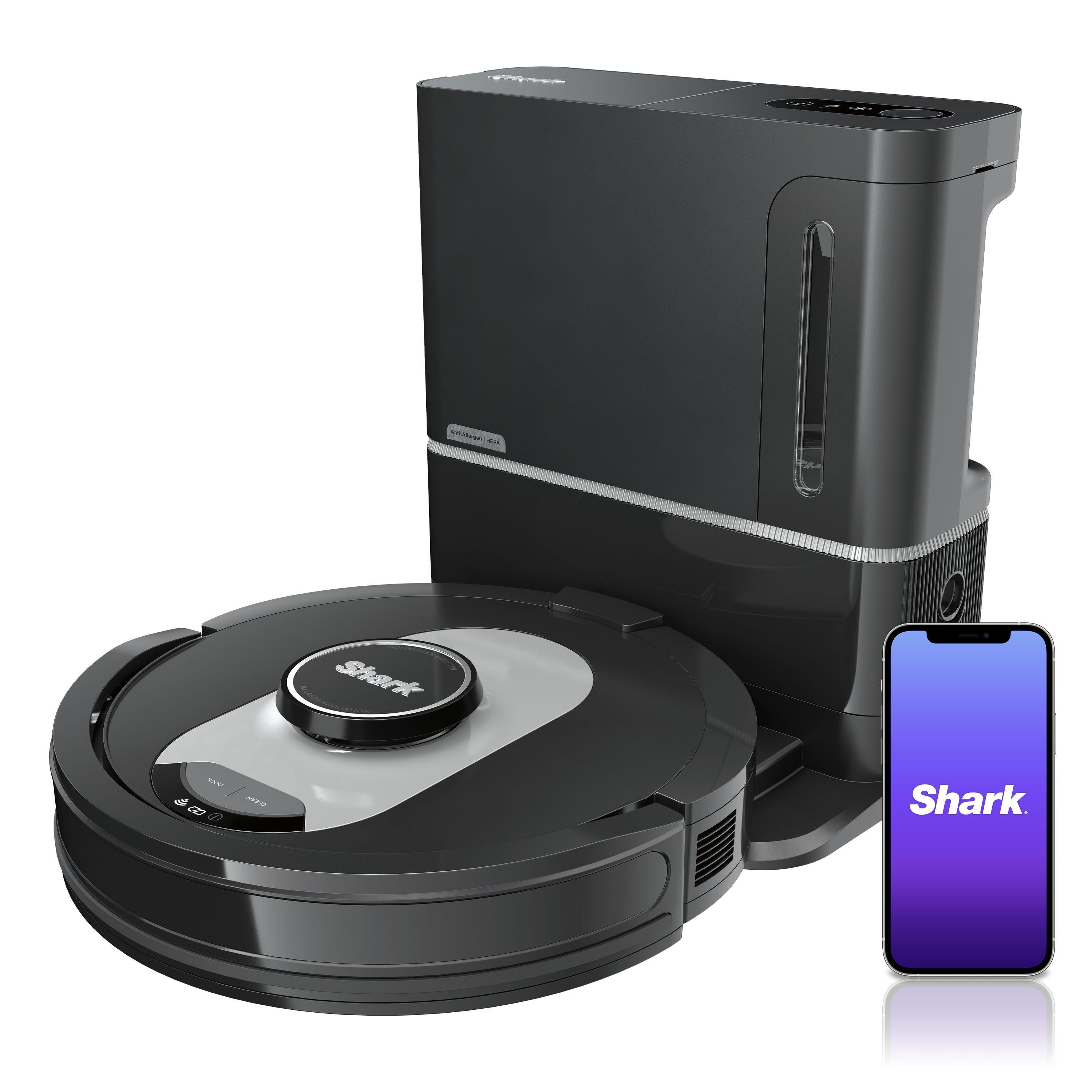 Shark AI Ultra Robot Vacuum with XL HEPA Self-Empty Base, LIDAR Navigation, Wi-Fi Connected - Black