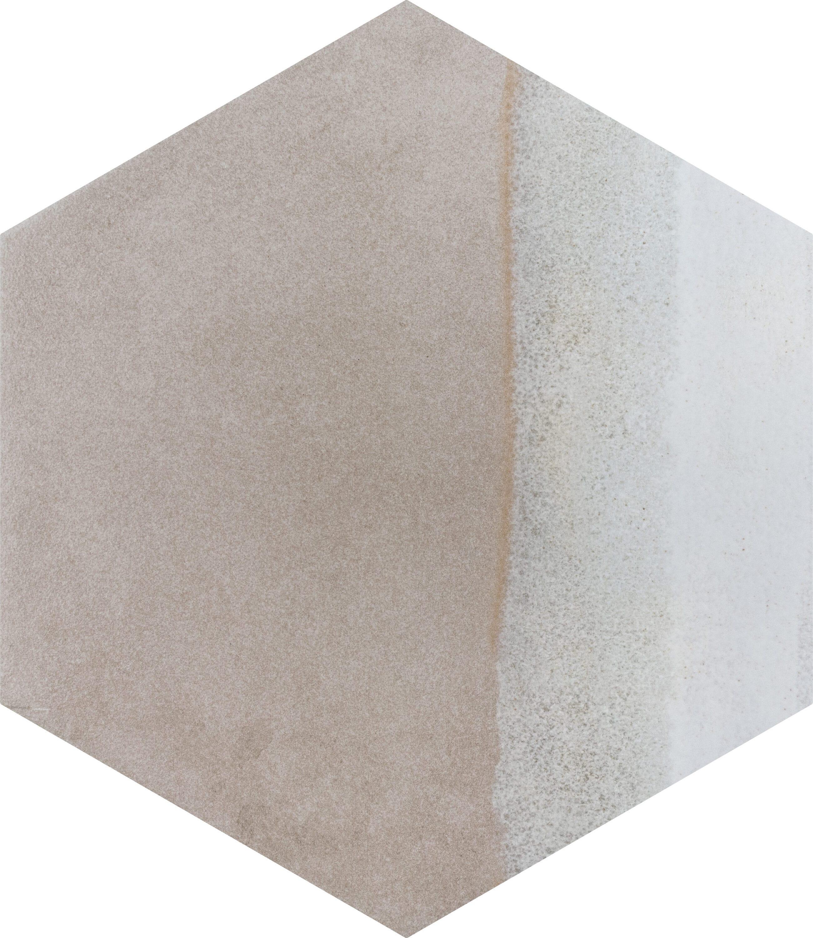 Matter Hex Canvas 8' x 9' Stone Look Wall & Floor Tile