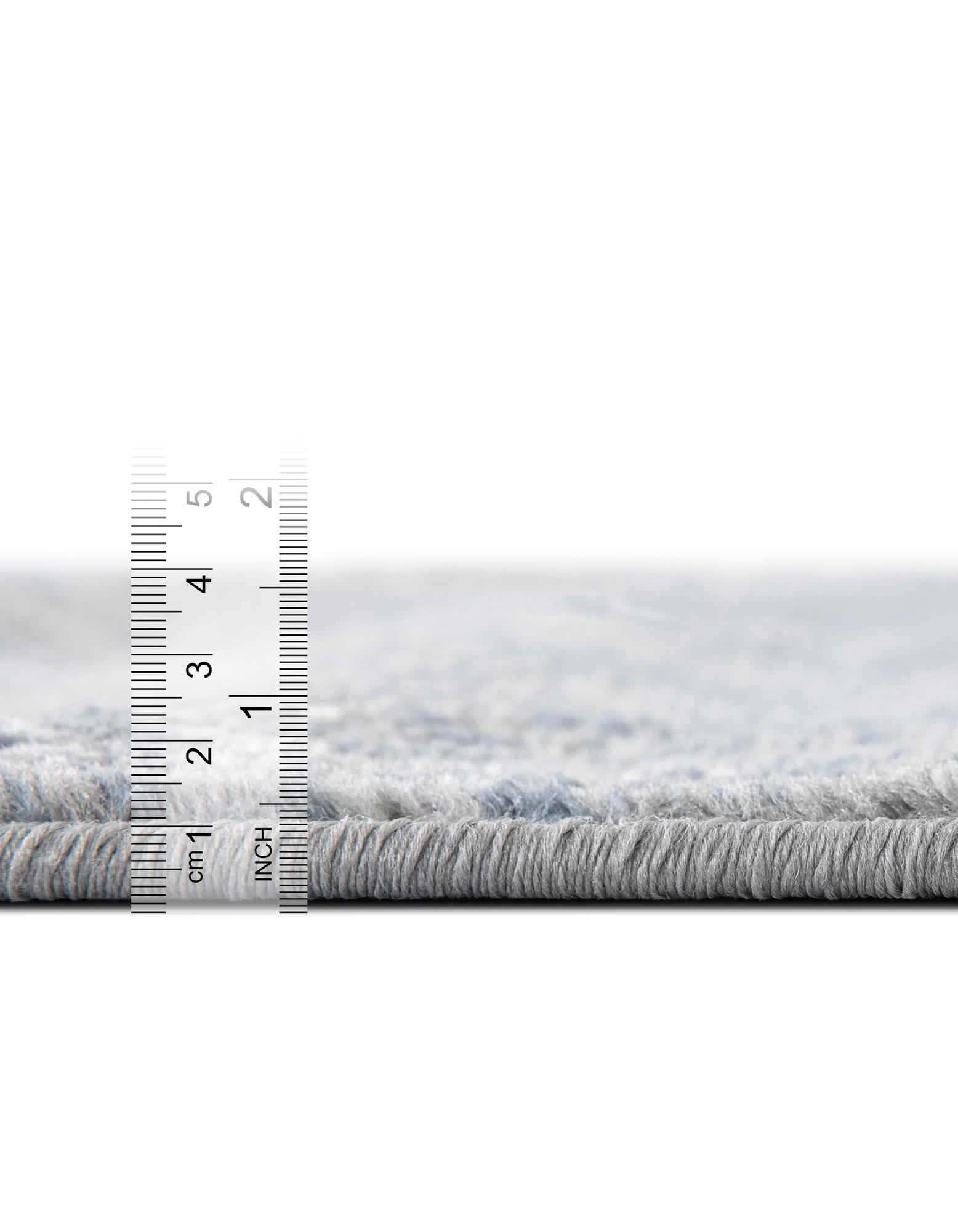 Unique Loom Portland Collection Area Rug - Woodburn (10' x 13' 1" Rectangle Blue/Ivory)