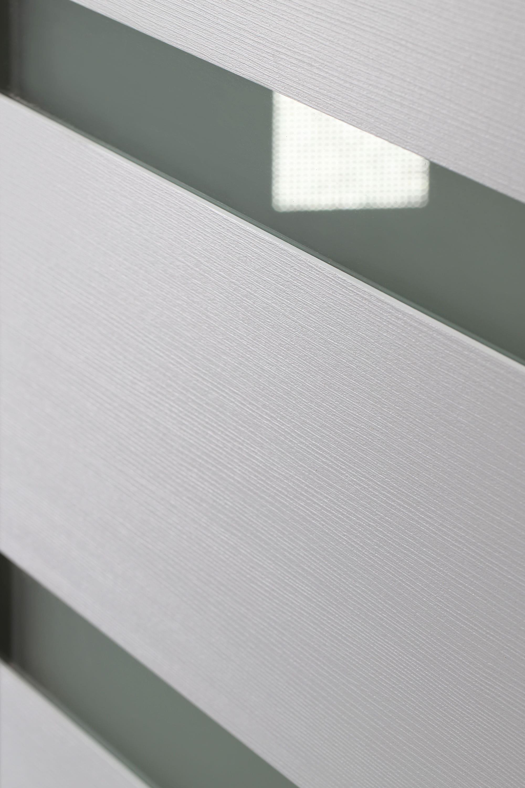 Belldinni Leora Paneled Manufactured Wood and Glass Standard Door Slab