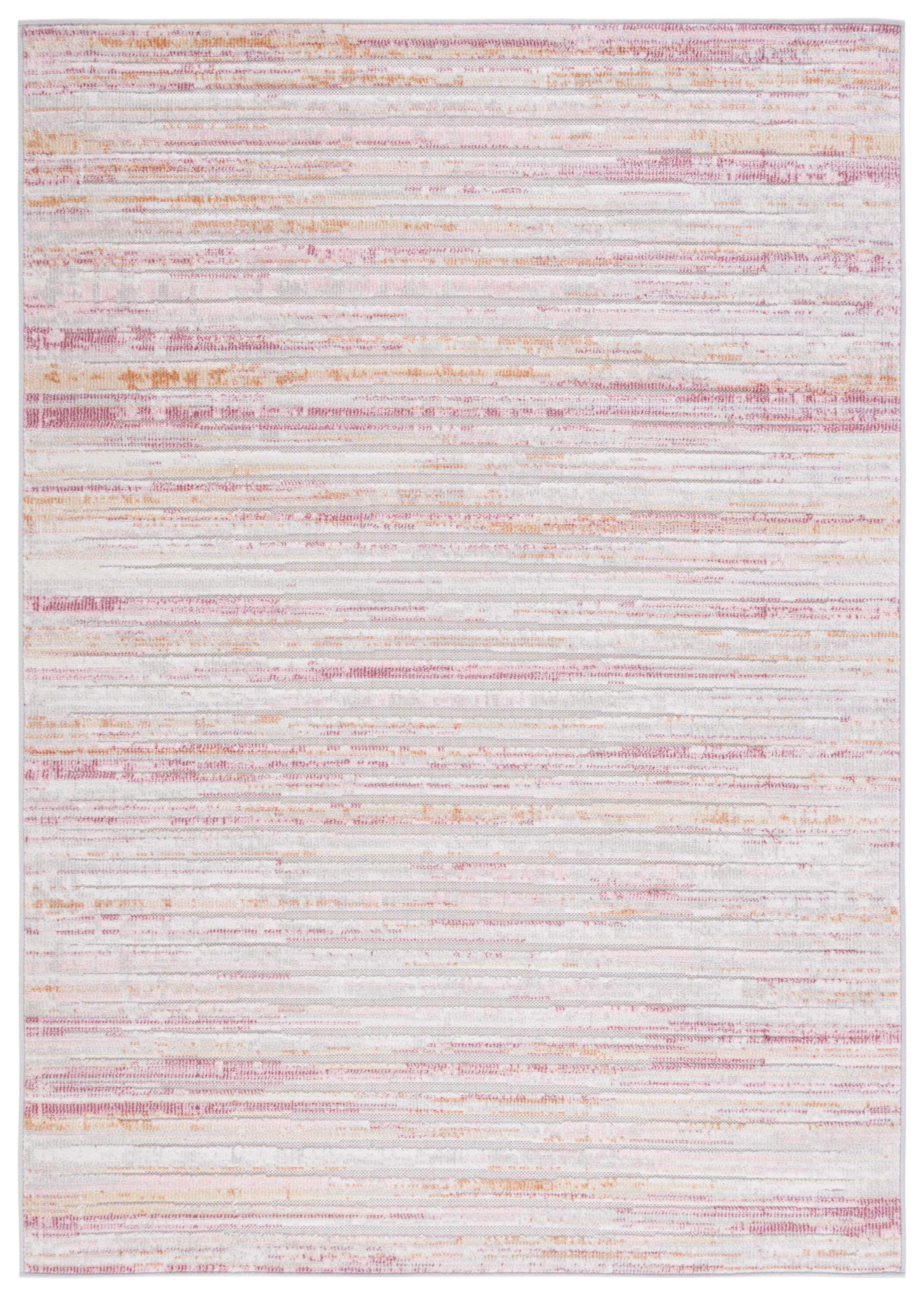 SAFAVIEH Cabana Alayna Indoor/Outdoor Area Rug, Rust/Ivory, 9' x 12'