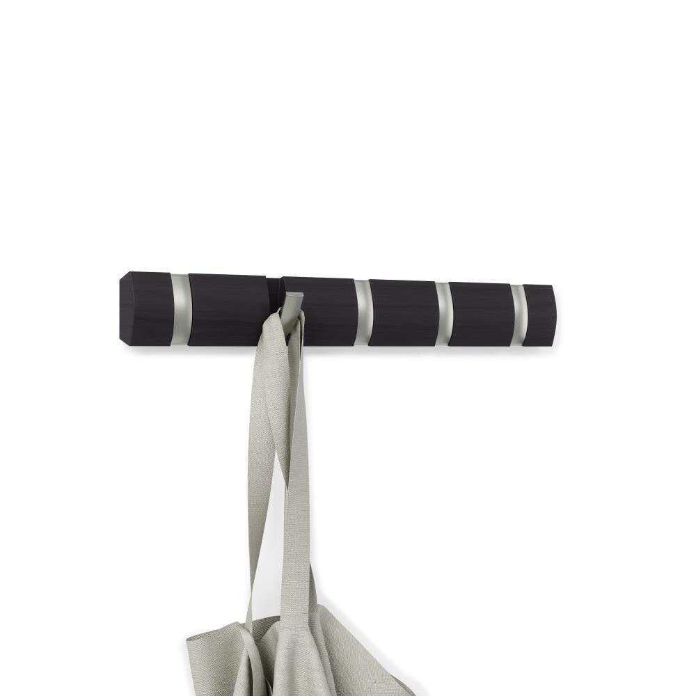 Flip 5 - Hook Solid Wood Coat Rack