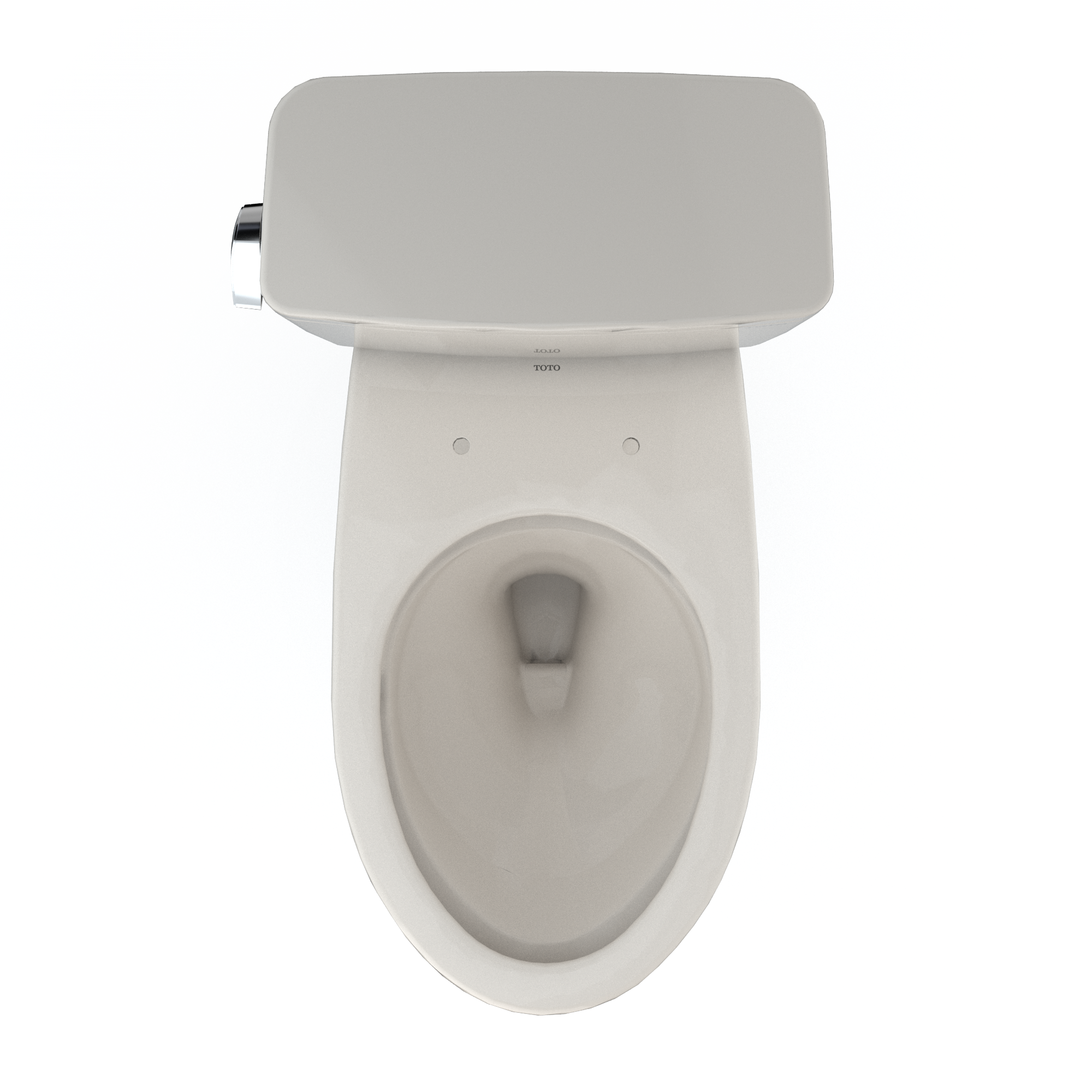 Drake® 1.6 GPF Elongated Two-Piece Toilet with Tornado Flush (Seat Not Included)