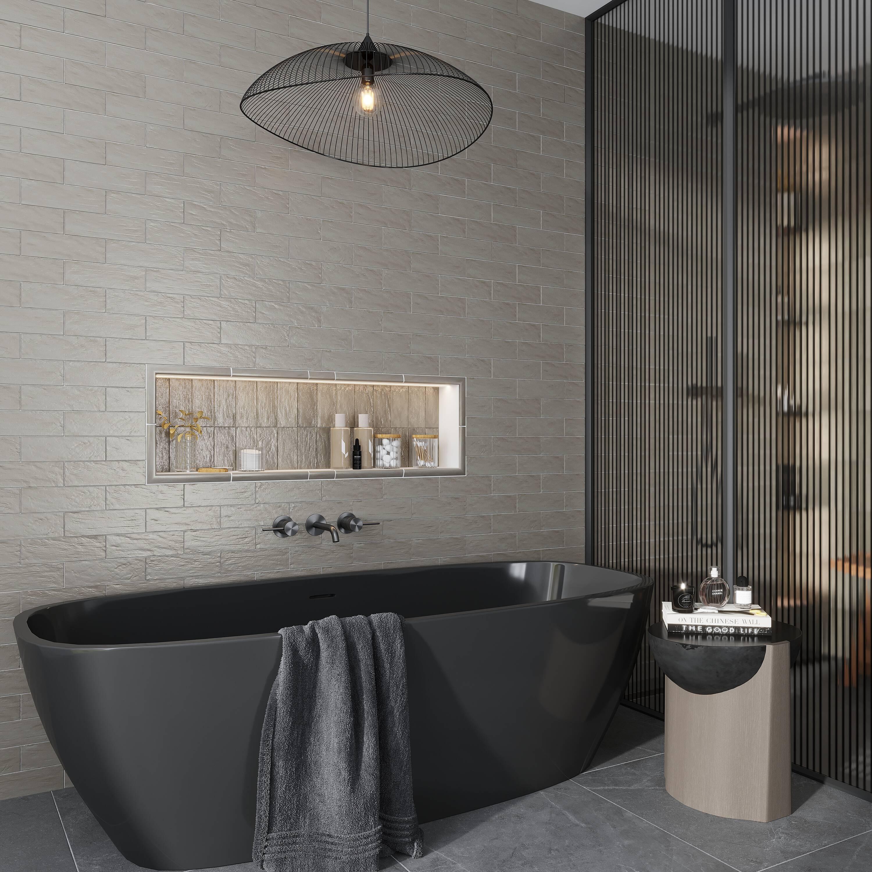Mallorca 8" x 2.5" Ceramic Subway Tile