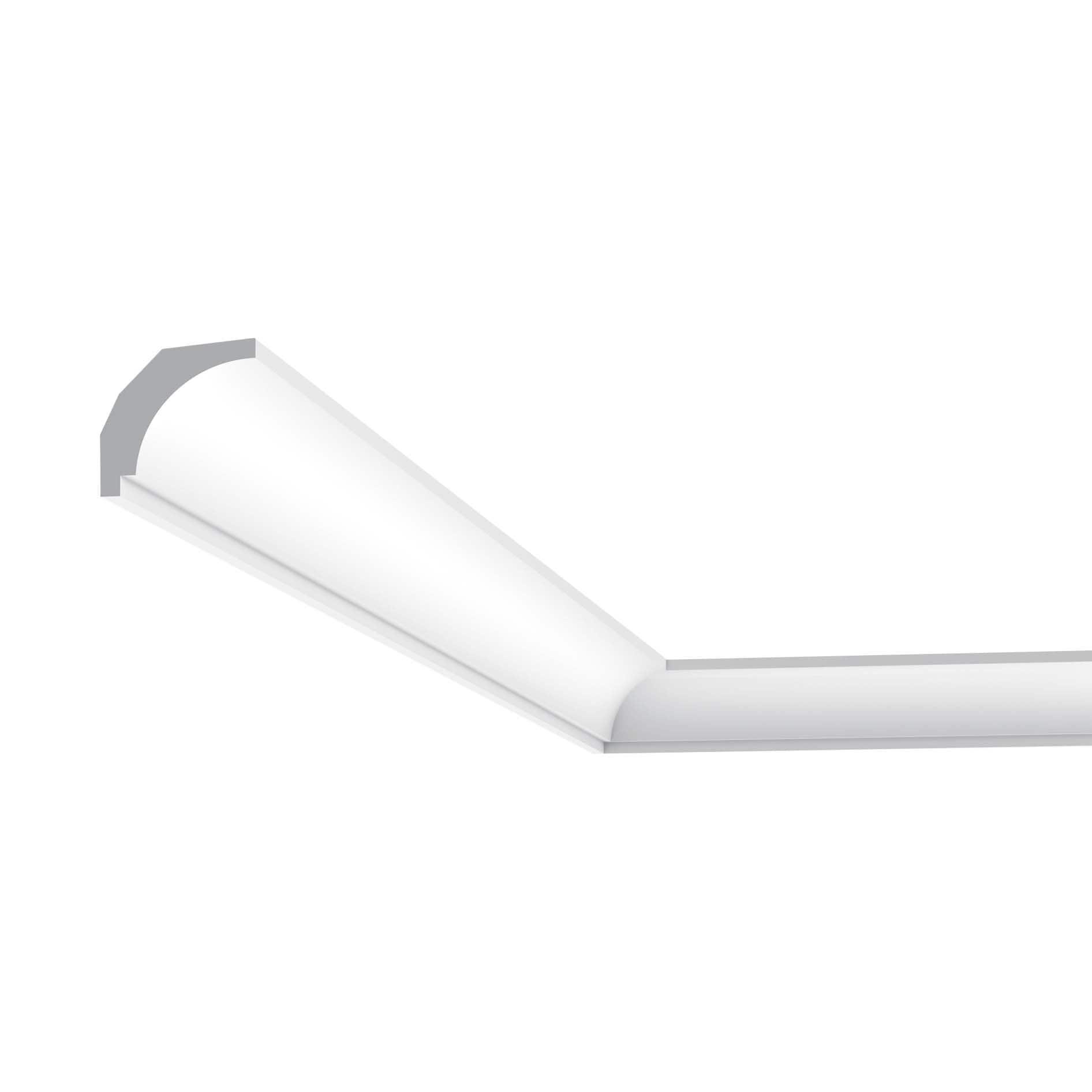 Orac Decor 1.13'' H x 78'' W x 1.13'' D Plastic Crown (Set of 11)