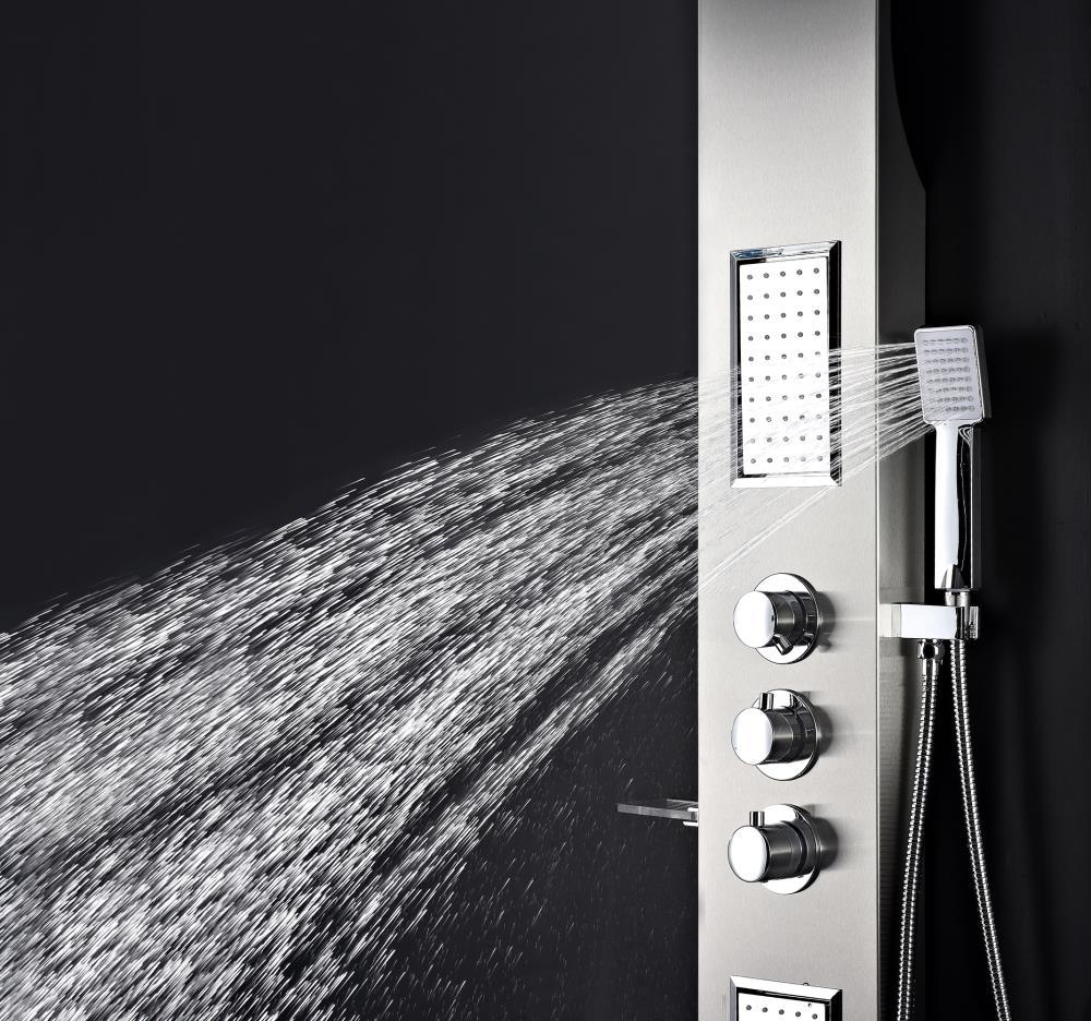 Mesmer 62.99'' Shower Panel with Fixed Shower Head