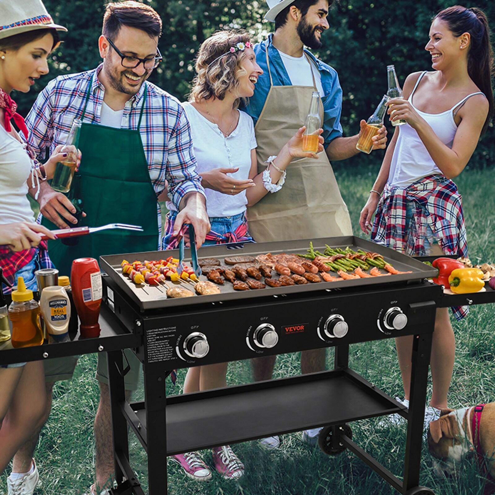VEVOR 4 - Burner Free Standing Propane Grill