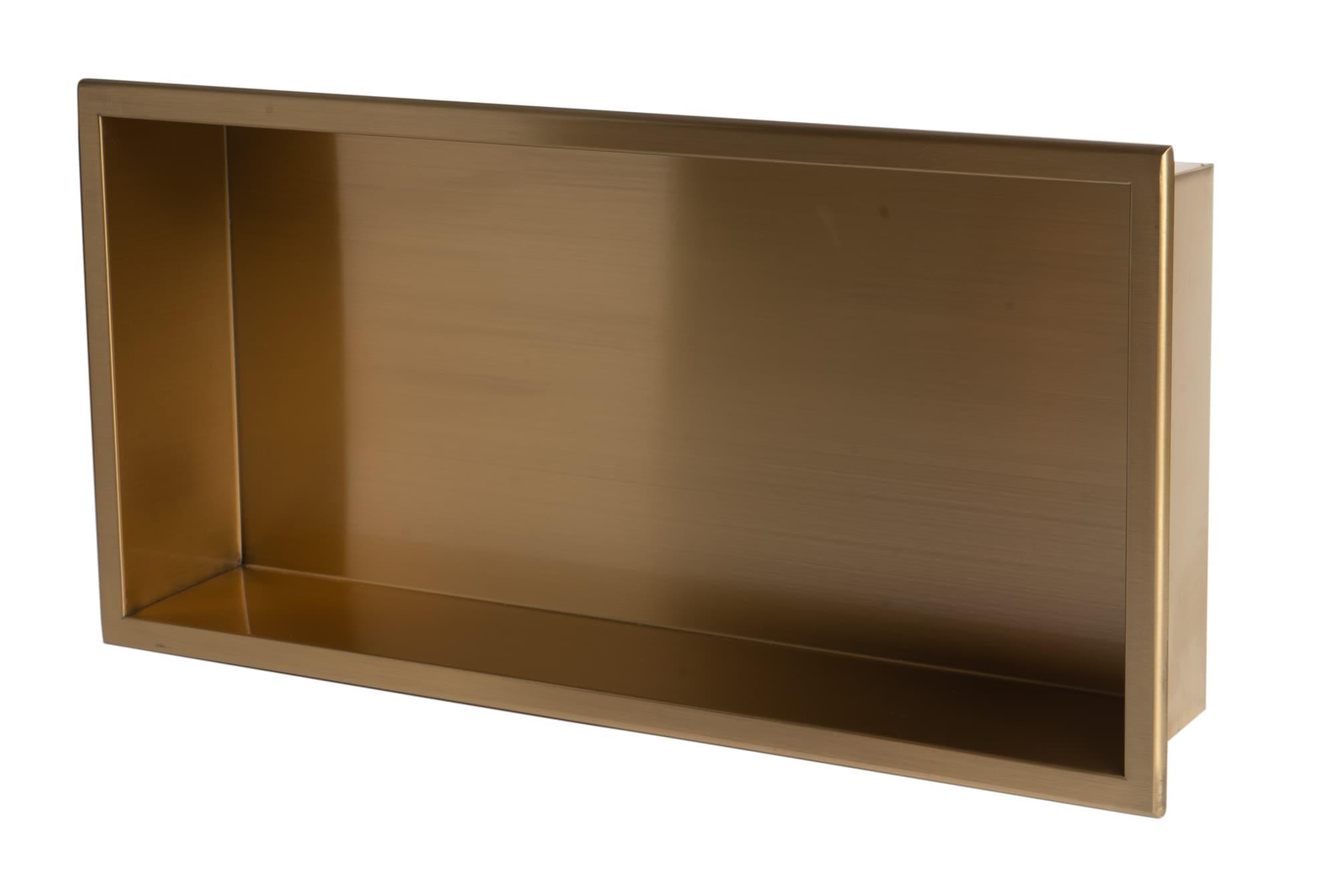 Adhesive Stainless Steel Shower Shelf